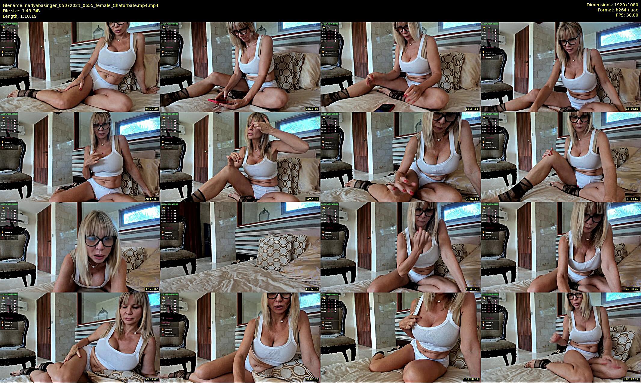 nadyabasinger — 71 minute Chaturbate female cam show recording, 1080p, Jul 5, 2021