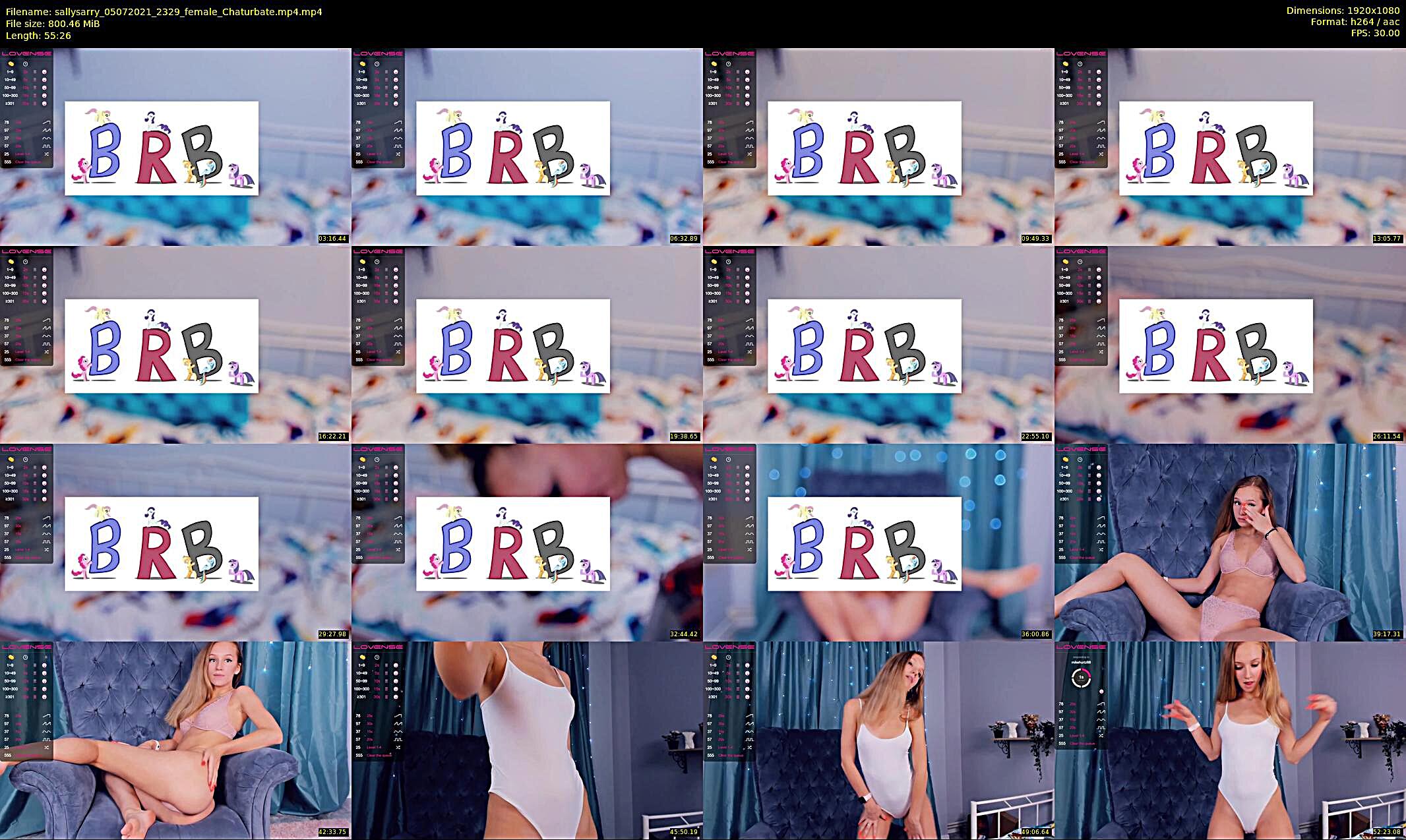 sallysarry — 5 minute Chaturbate couple cam show recording, 1080p, Jul 5, 2021