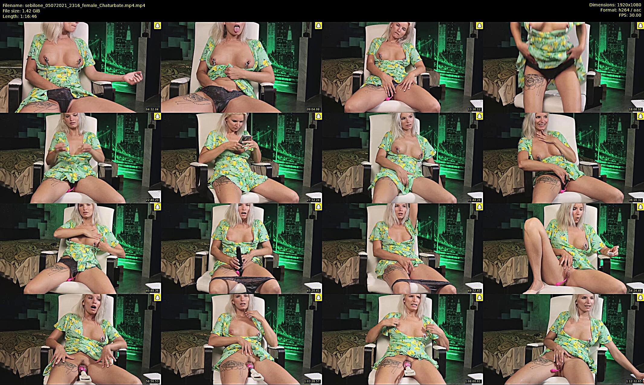 sebilone — 77 minute Chaturbate couple cam show recording, 1080p, Jul 5, 2021