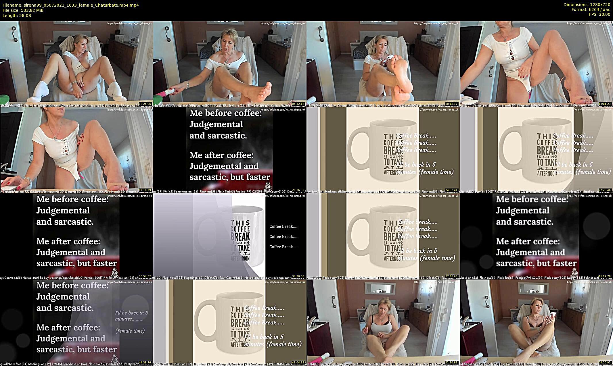 sirena99 — 59 minute Chaturbate female cam show recording, 720p, Jul 5, 2021