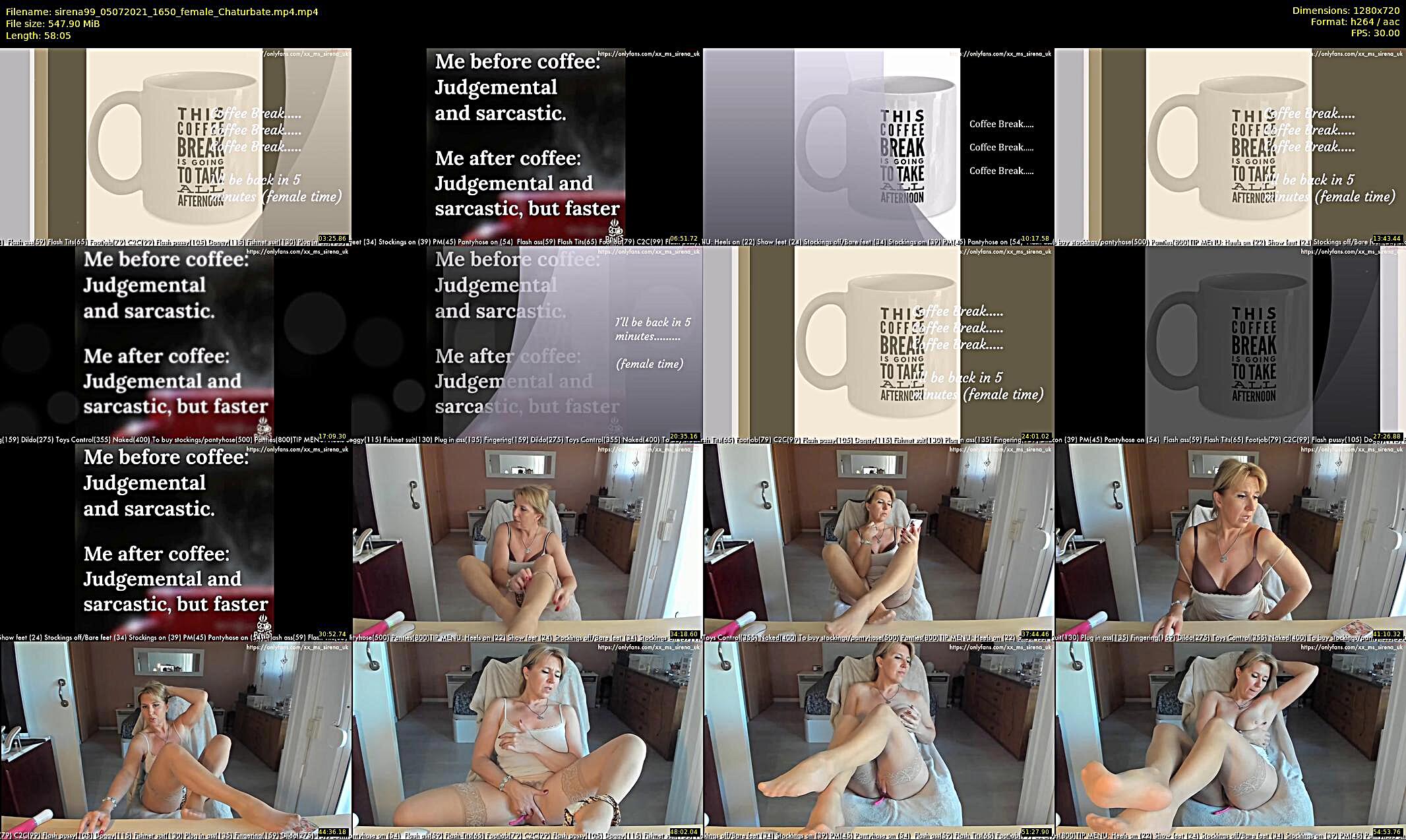 sirena99 — 59 minute Chaturbate female cam show recording, 720p, Jul 5, 2021