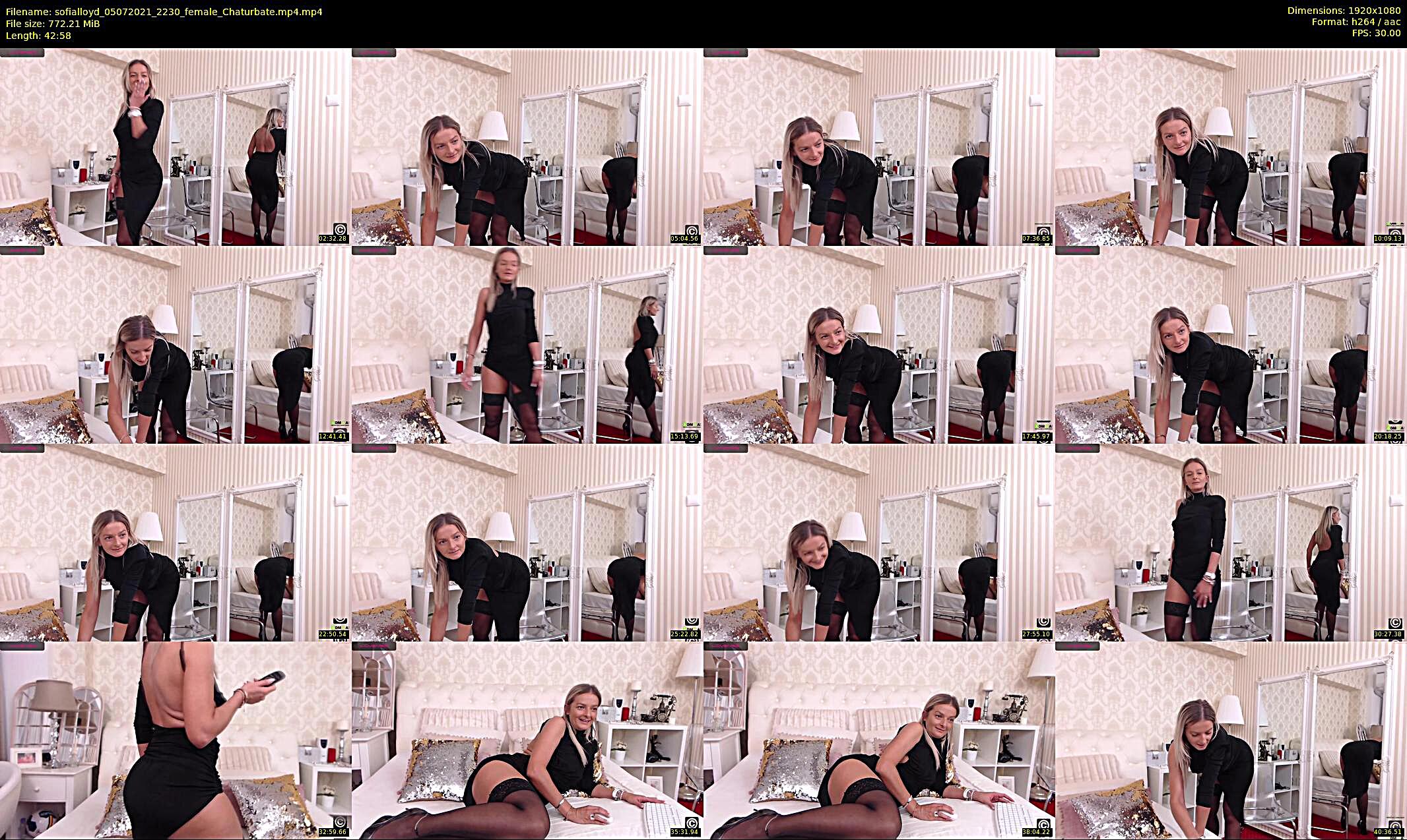 sofialloyd — 43 minute Chaturbate female cam show recording, 1080p, Jul 5, 2021