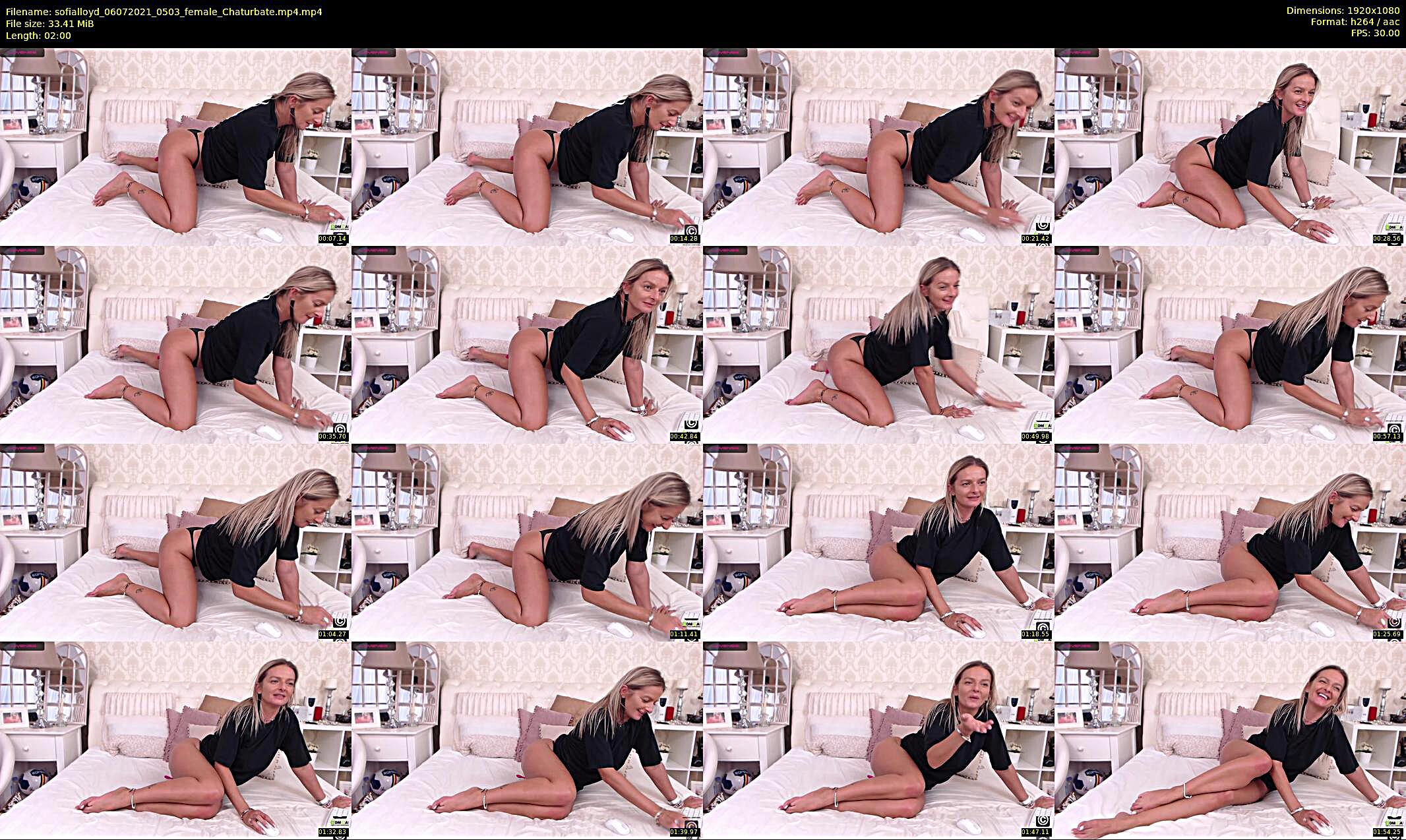 sofialloyd — 2 minute Chaturbate female cam show recording, 1080p, Jul 6, 2021