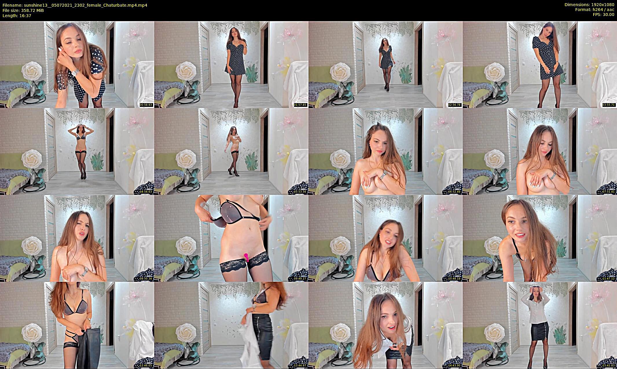 sunshine13_ — 17 minute Chaturbate female cam show recording, 1080p, Jul 5, 2021