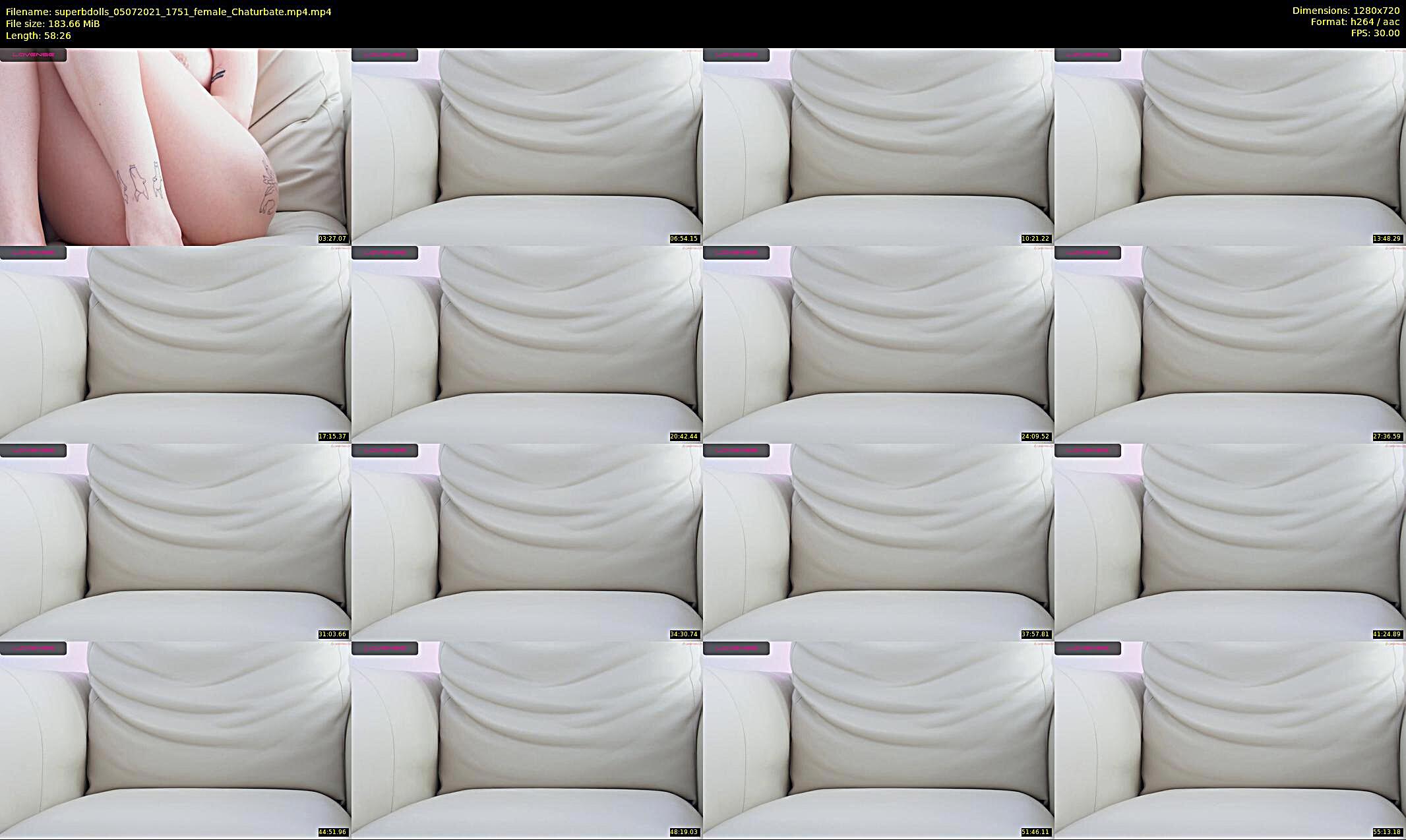 superbdolls — 59 minute Chaturbate couple cam show recording, 720p, Jul 5, 2021