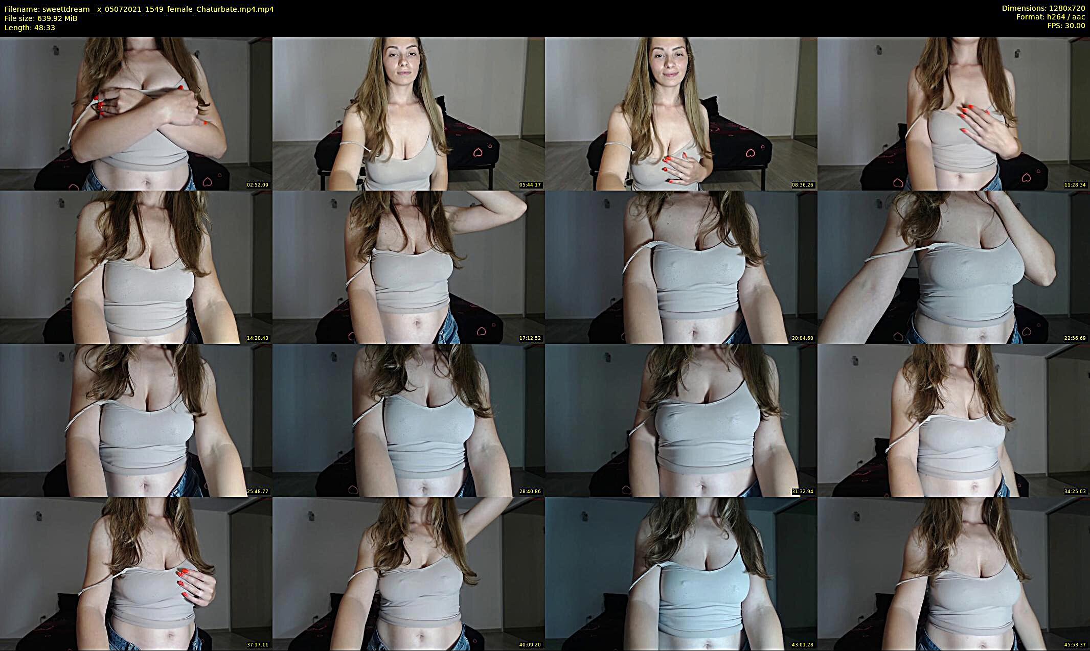 sweettdream__x — 49 minute Chaturbate female cam show recording, 720p, Jul 5, 2021