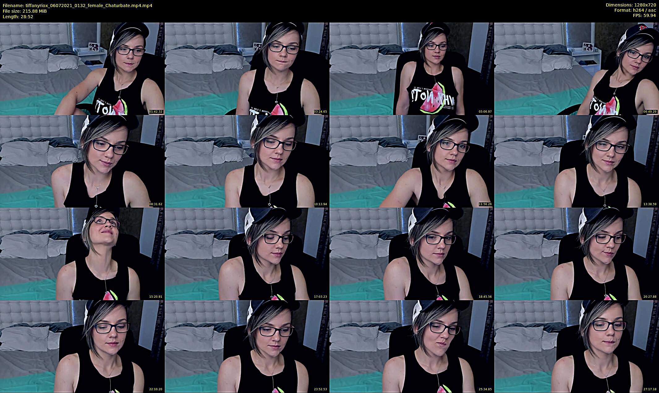 tiffanyriox — 29 minute Chaturbate female cam show recording, 720p, Jul 6, 2021
