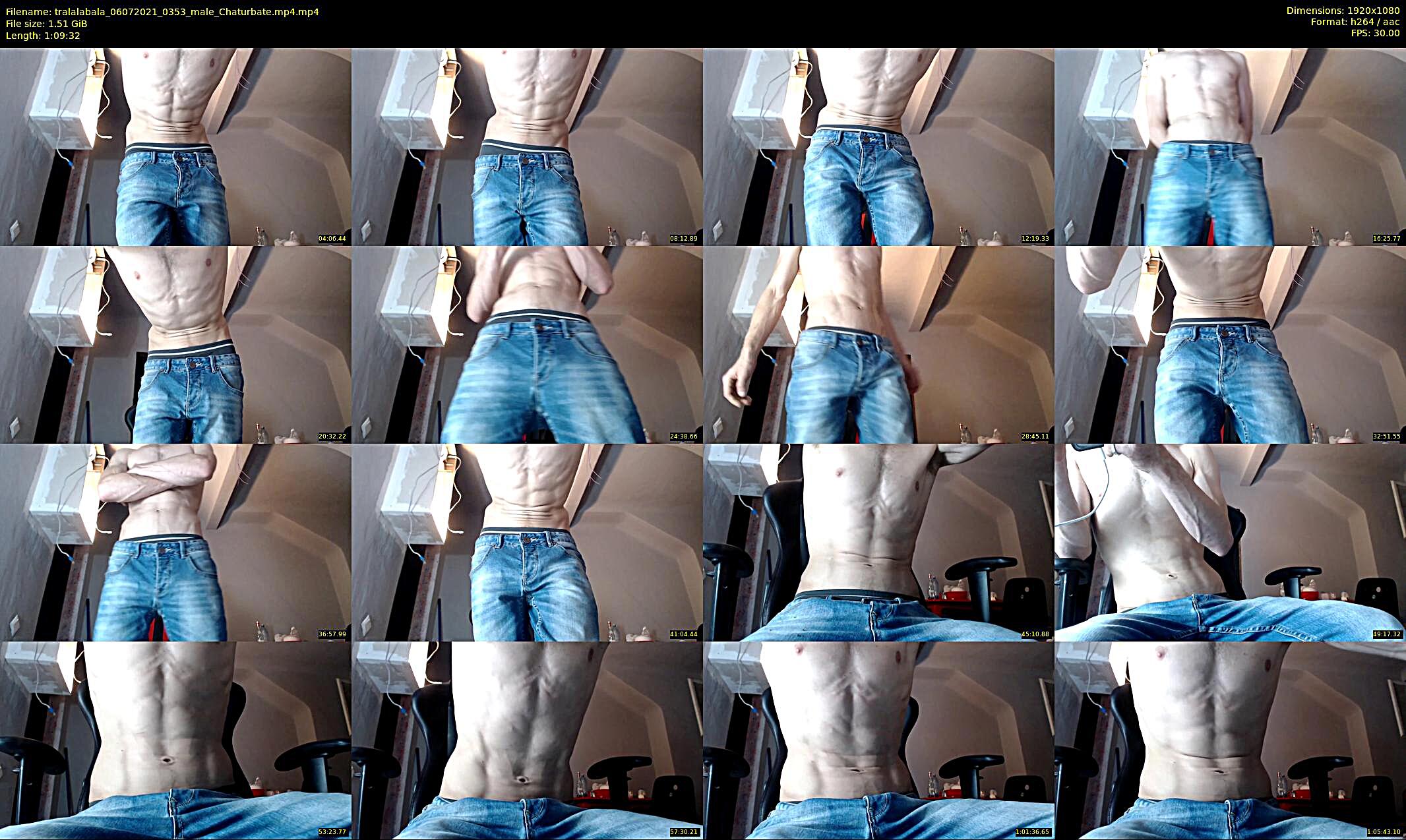 tralalabala — 70 minute Chaturbate male cam show recording, 1080p, Jul 6, 2021