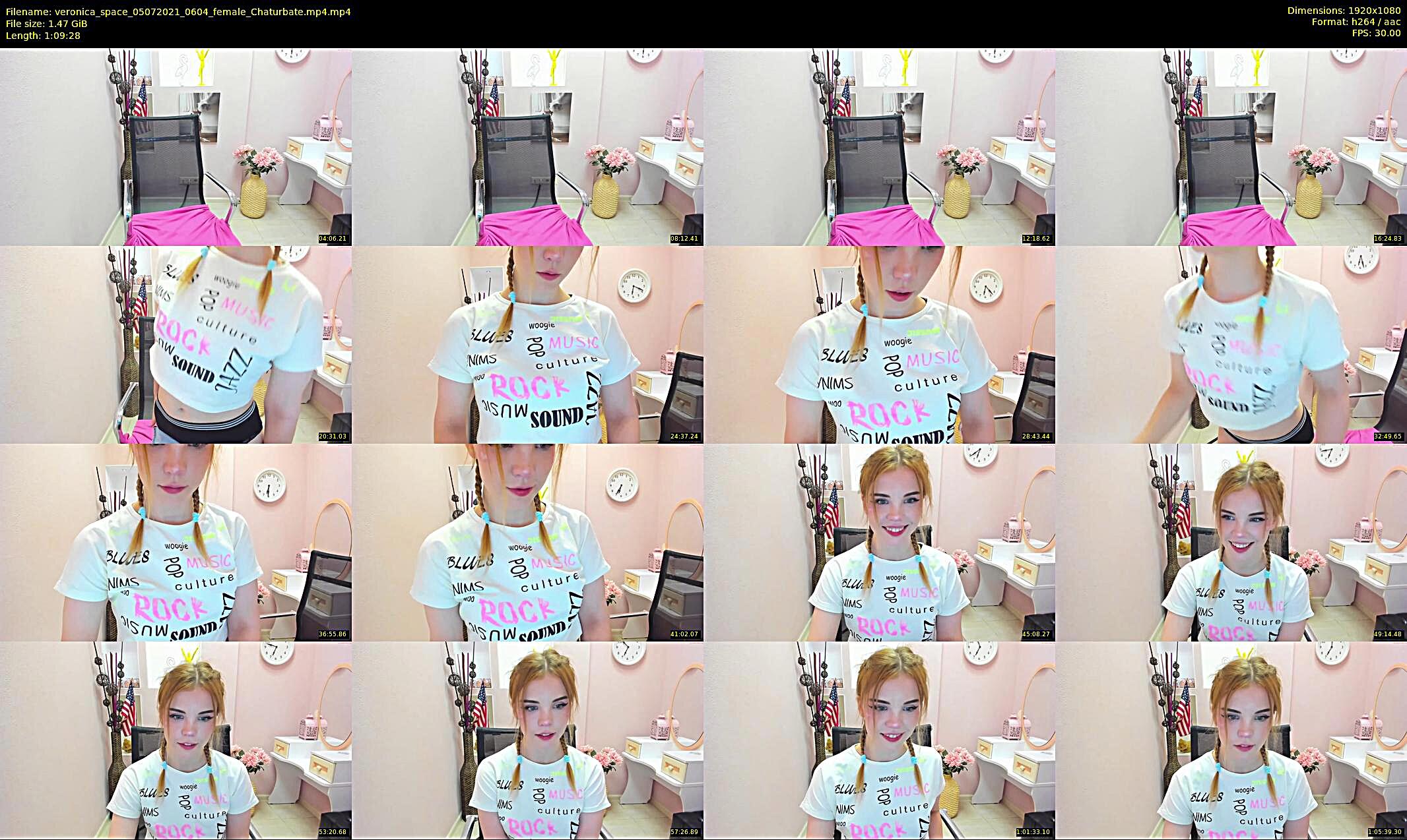 veronica_space — 70 minute Chaturbate female cam show recording, 1080p, Jul 5, 2021