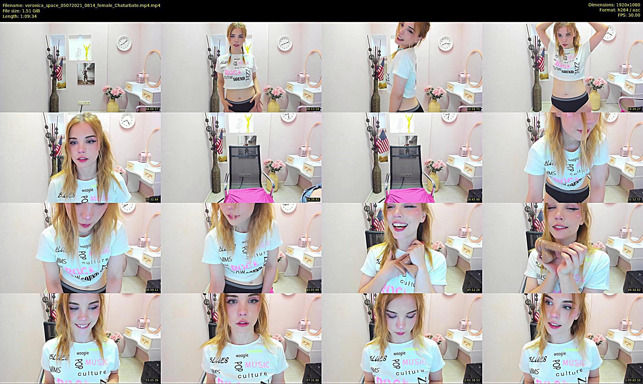 veronica_space — 70 minute Chaturbate female cam show recording, 1080p, Jul 5, 2021