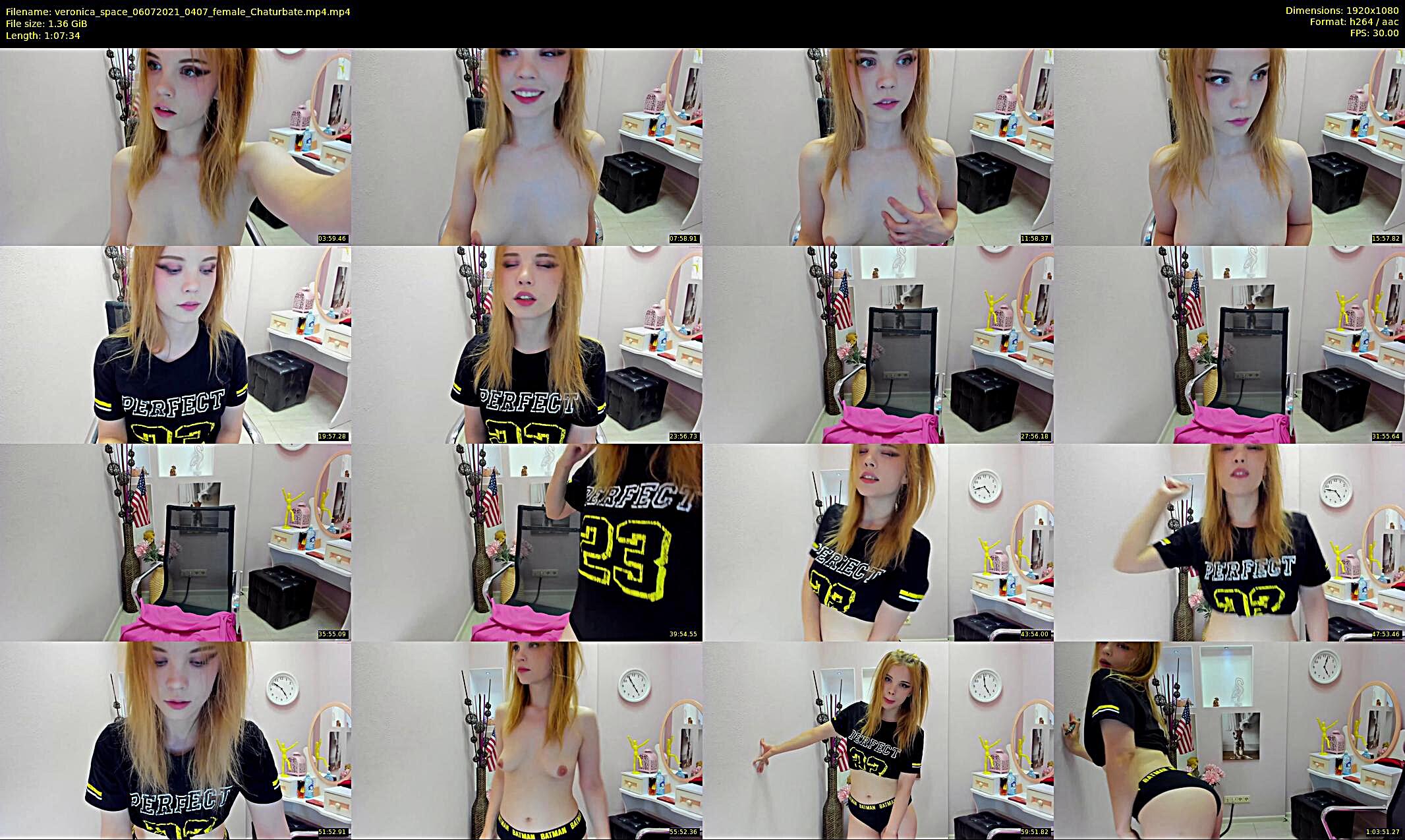 veronica_space — 68 minute Chaturbate female cam show recording, 1080p, Jul 6, 2021