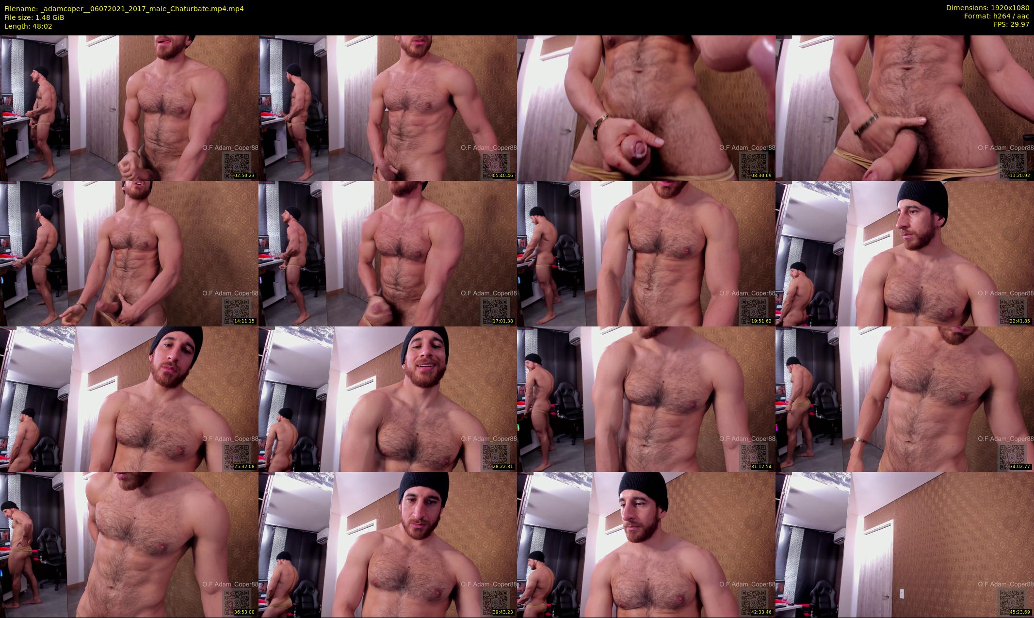 _adamcoper_ — 49 minute Chaturbate male cam show recording, 1080p, Jul 6, 2021