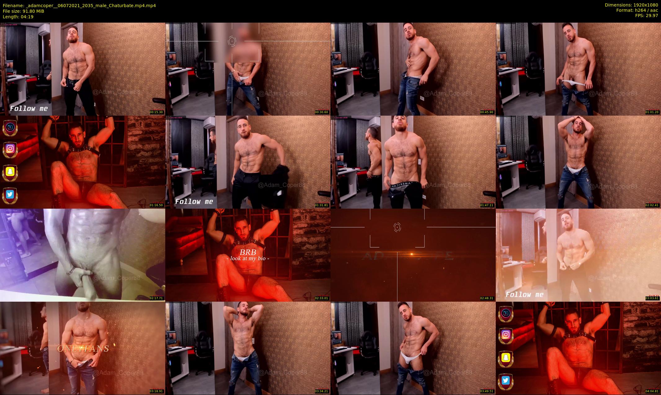 _adamcoper_ — 5 minute Chaturbate male cam show recording, 1080p, Jul 6, 2021