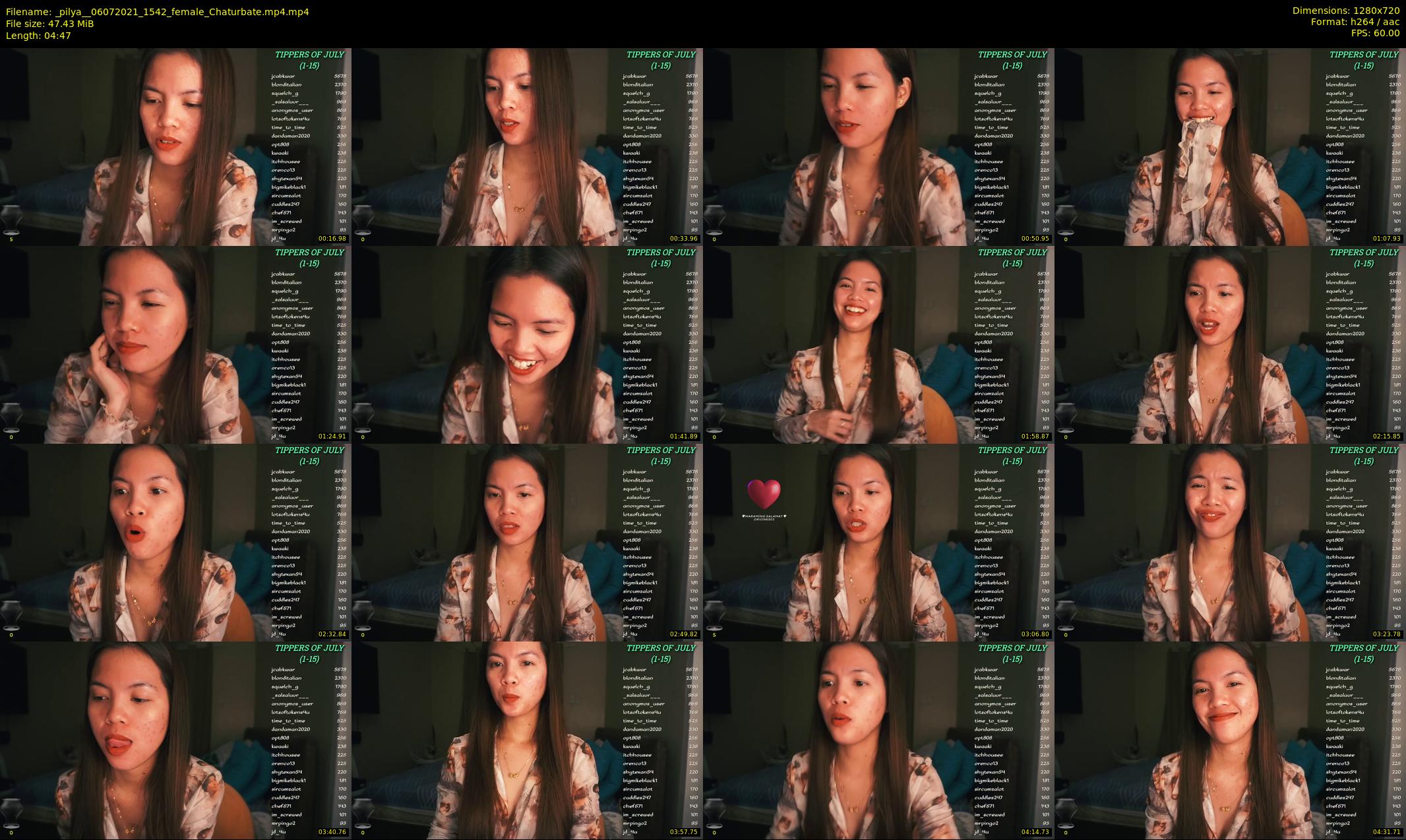 _pilya_ — 5 minute Chaturbate female cam show recording, 720p, Jul 6, 2021