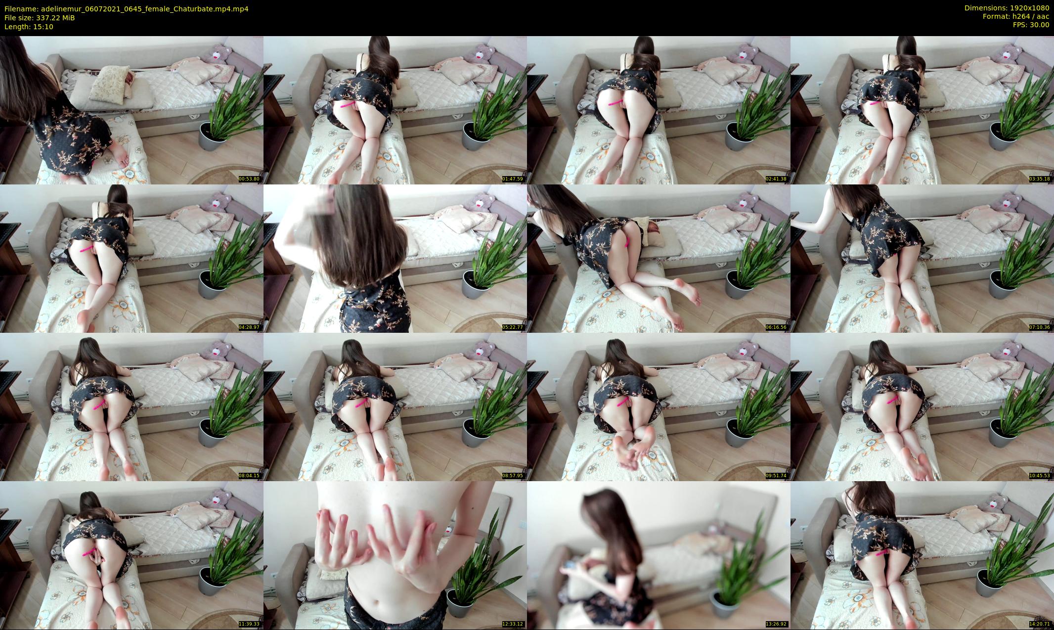 adelinemur — 16 minute Chaturbate female cam show recording, 1080p, Jul 6, 2021
