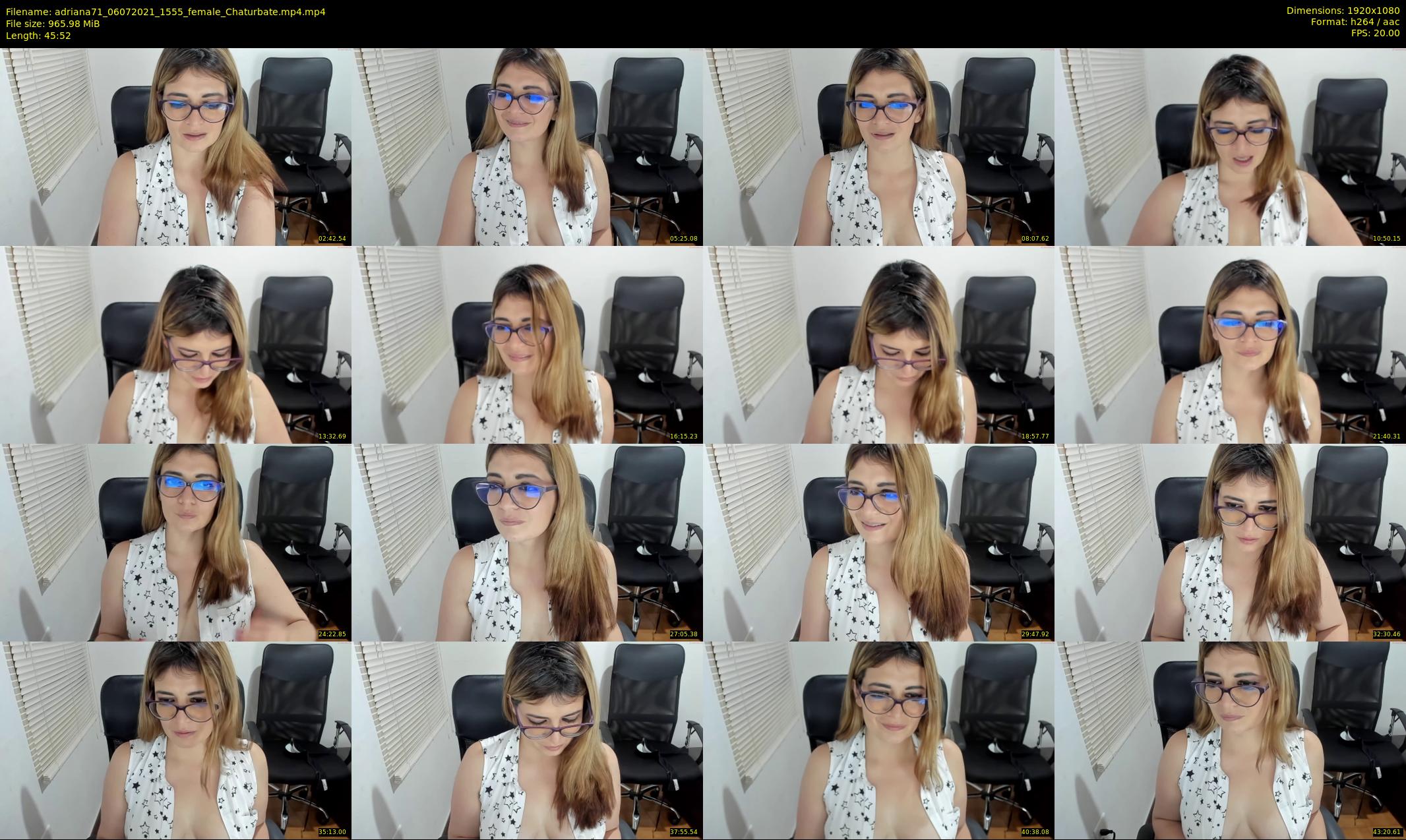 adriana71 — 46 minute Chaturbate couple cam show recording, 1080p, Jul 6, 2021