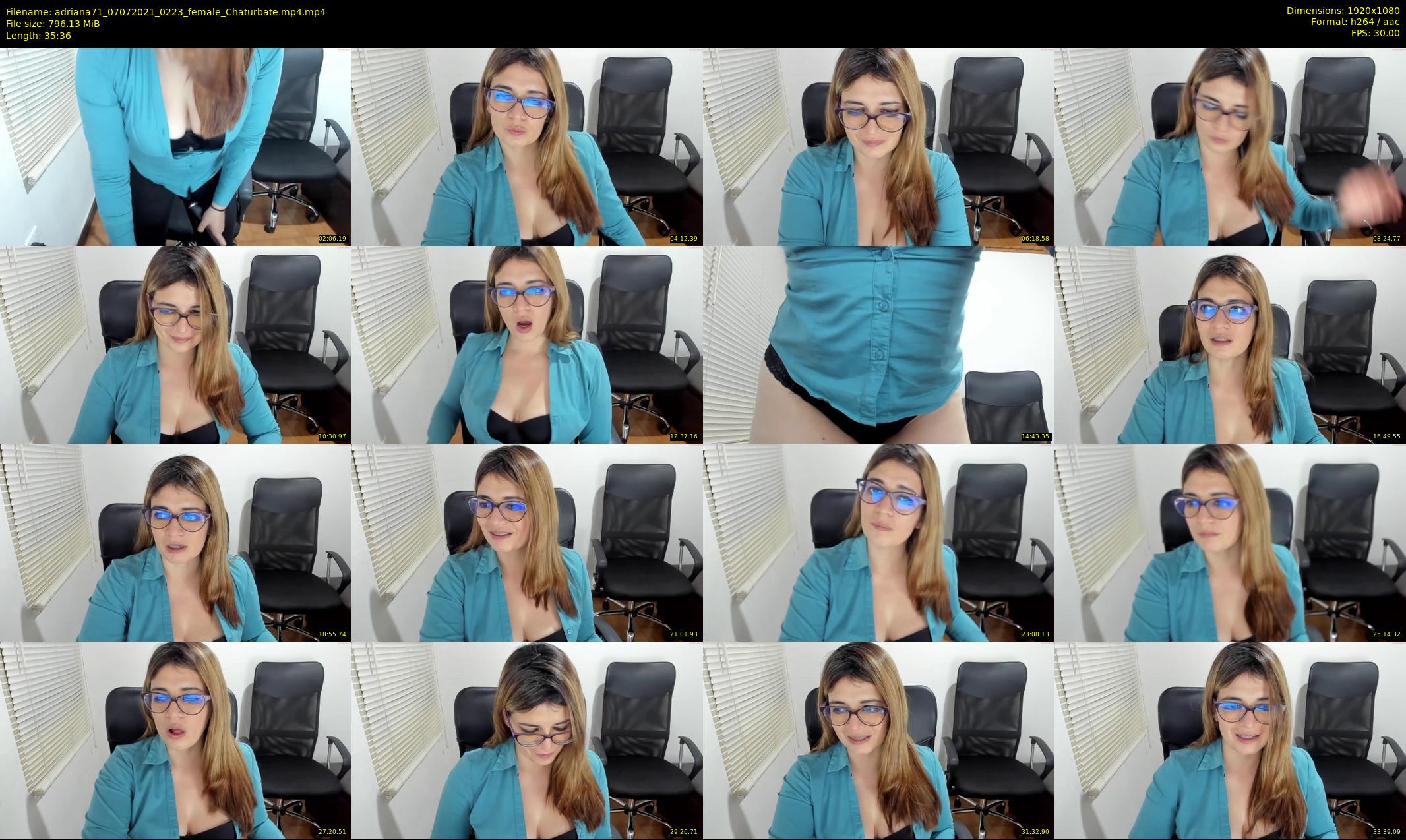adriana71 — 36 minute Chaturbate couple cam show recording, 1080p, Jul 7, 2021