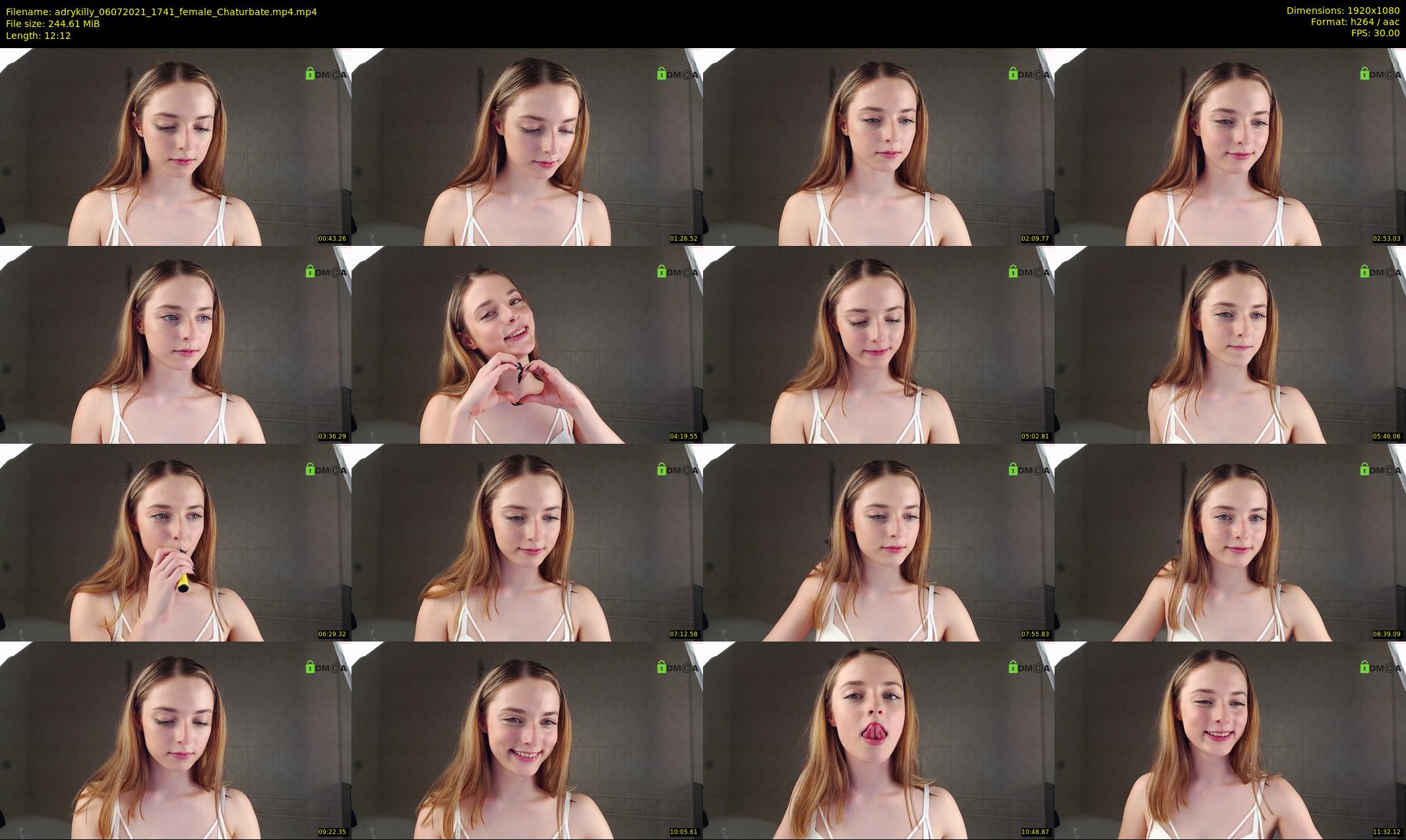adrykilly — 13 minute Chaturbate female cam show recording, 1080p, Jul 6, 2021