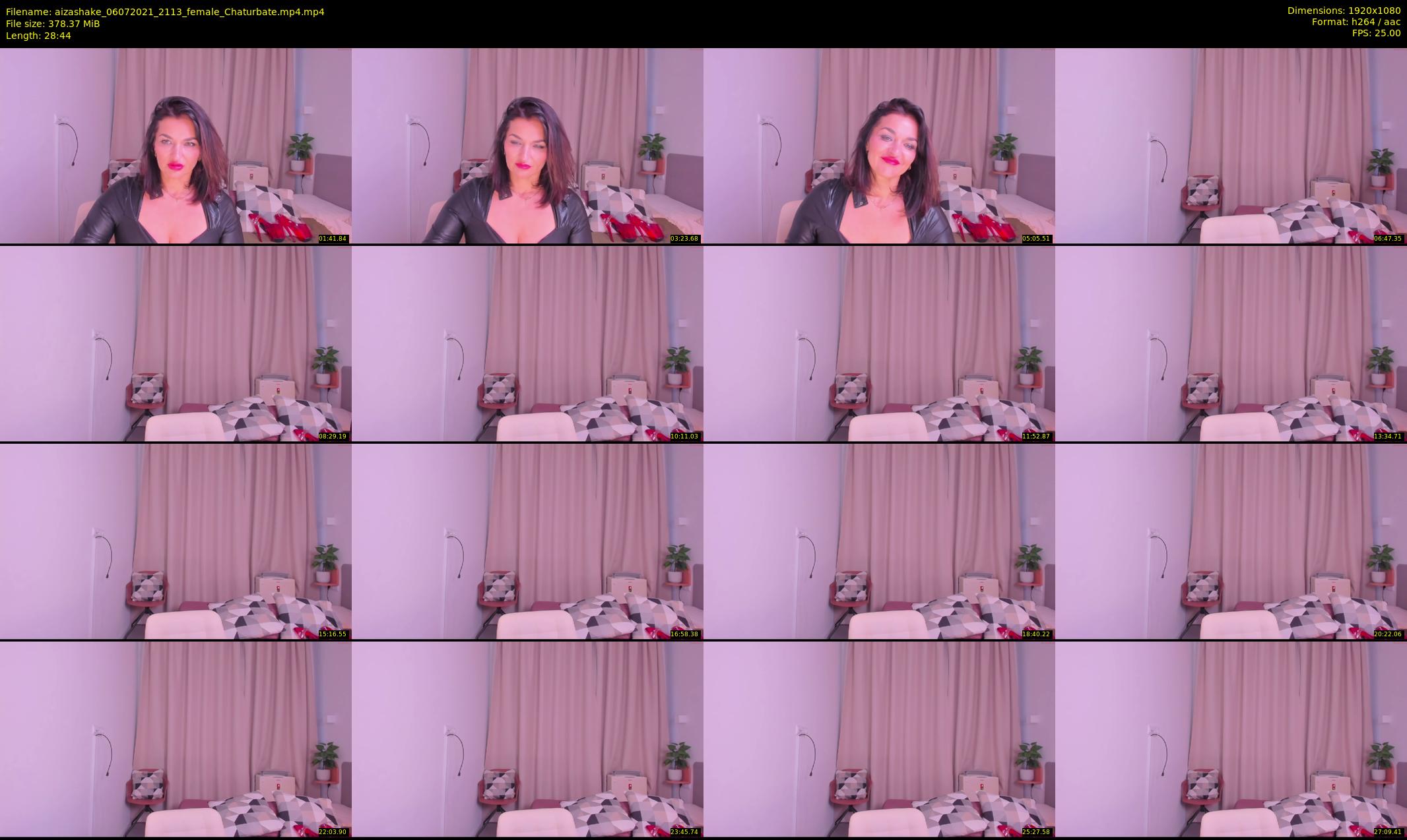 aizashake — 29 minute Chaturbate female cam show recording, 1080p, Jul 6, 2021