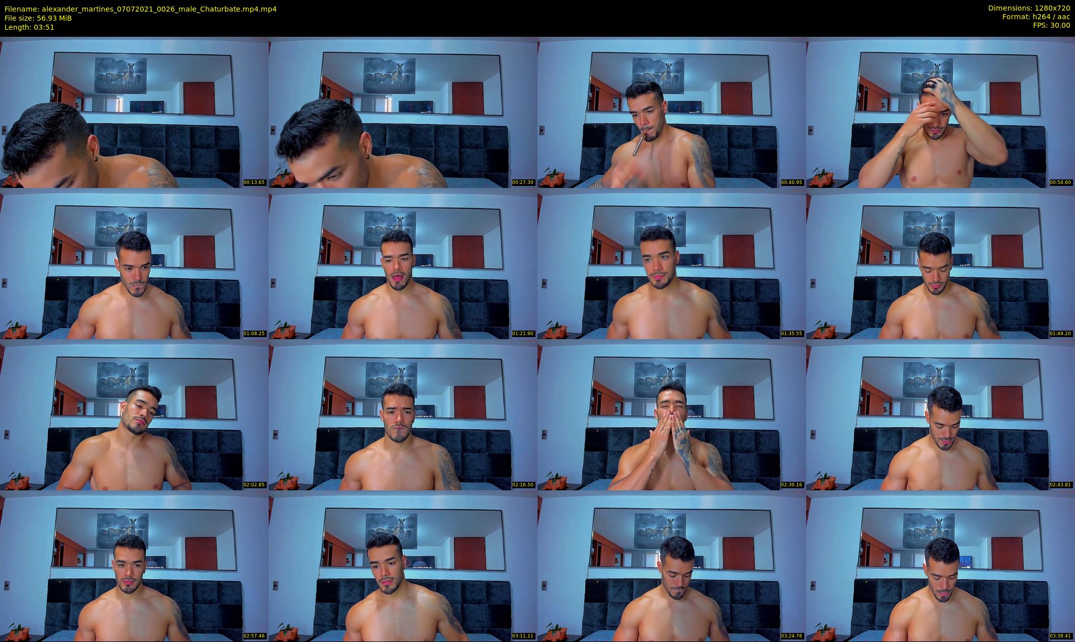 alexander_martines — 4 minute Chaturbate male cam show recording, 720p, Jul 7, 2021