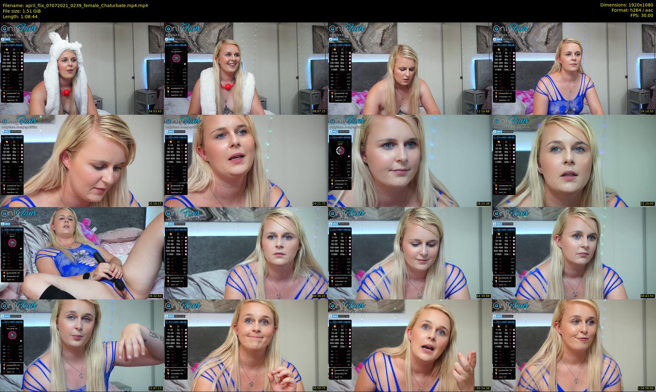 april_flix — 69 minute Chaturbate female cam show recording, 1080p, Jul 7, 2021