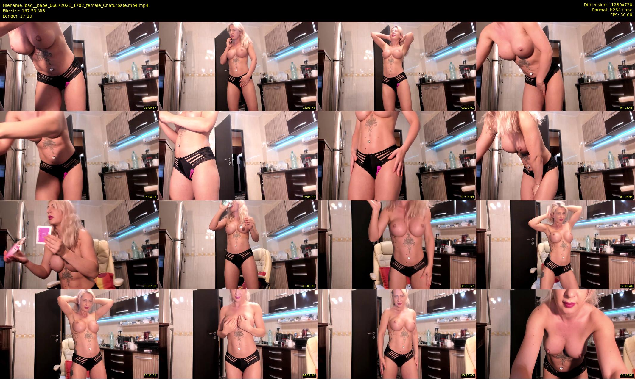 bad__babe — 18 minute Chaturbate female cam show recording, 720p, Jul 6, 2021