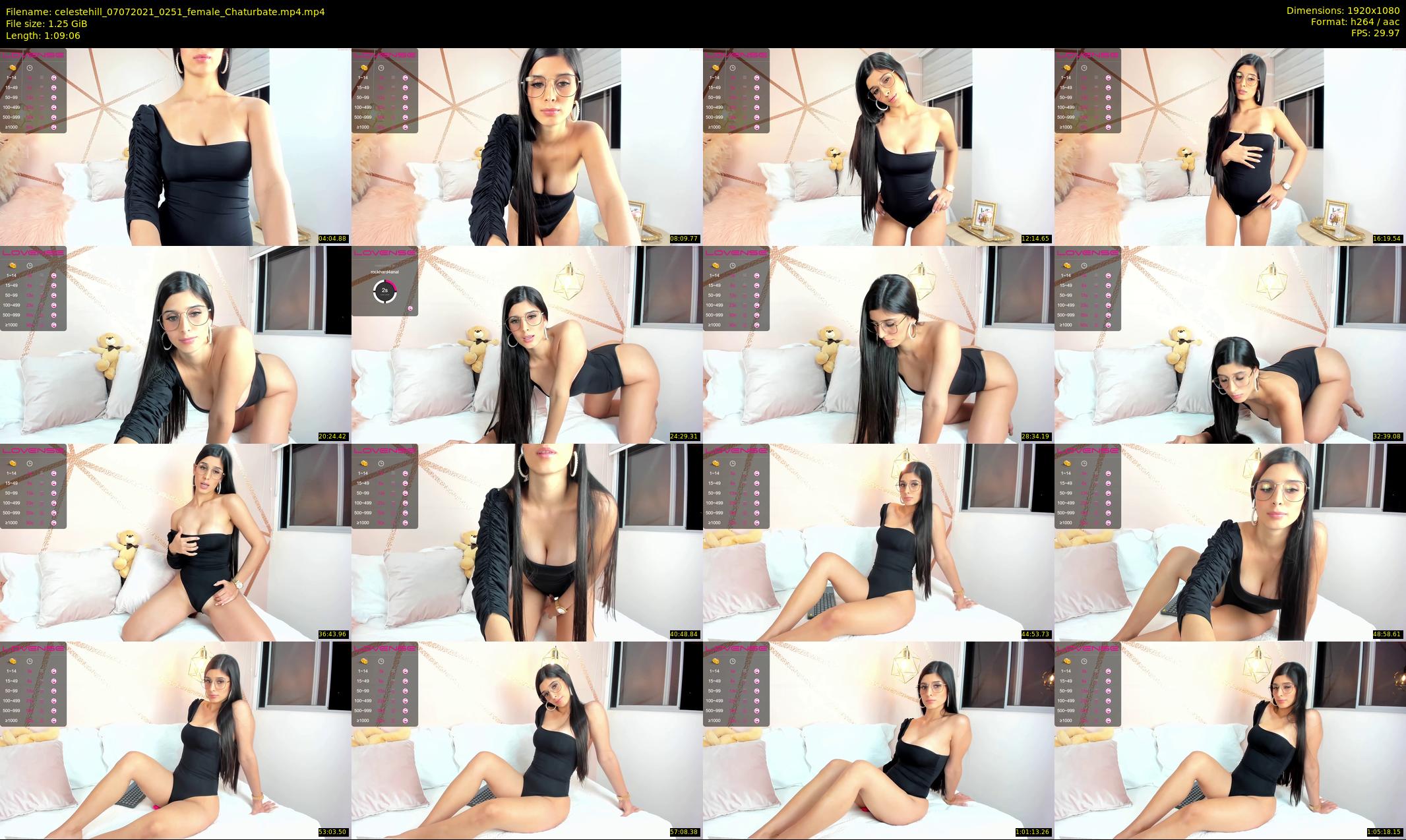 celestehill — 70 minute Chaturbate female cam show recording, 1080p, Jul 7, 2021