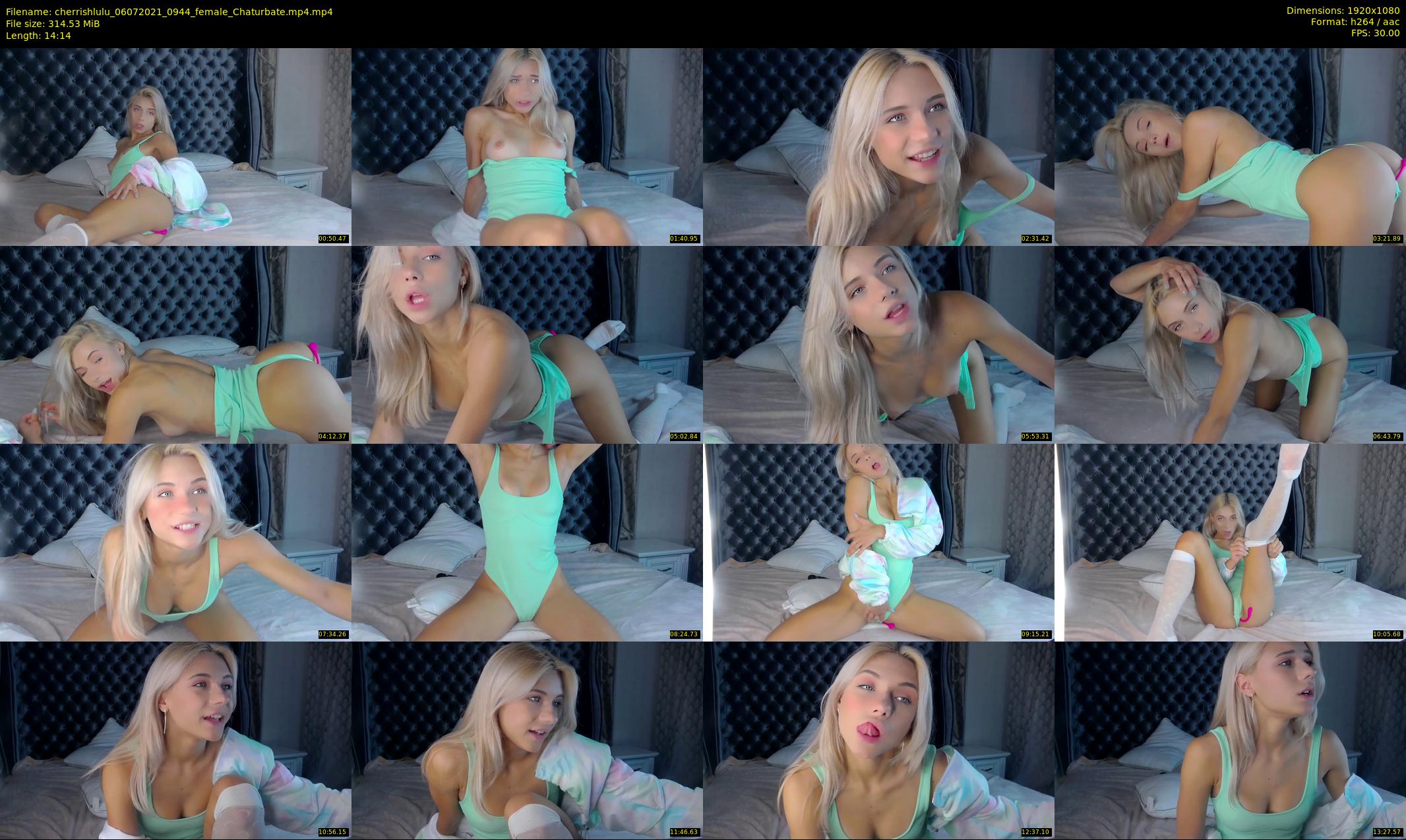 cherrishlulu — 15 minute Chaturbate female cam show recording, 1080p, Jul 6, 2021