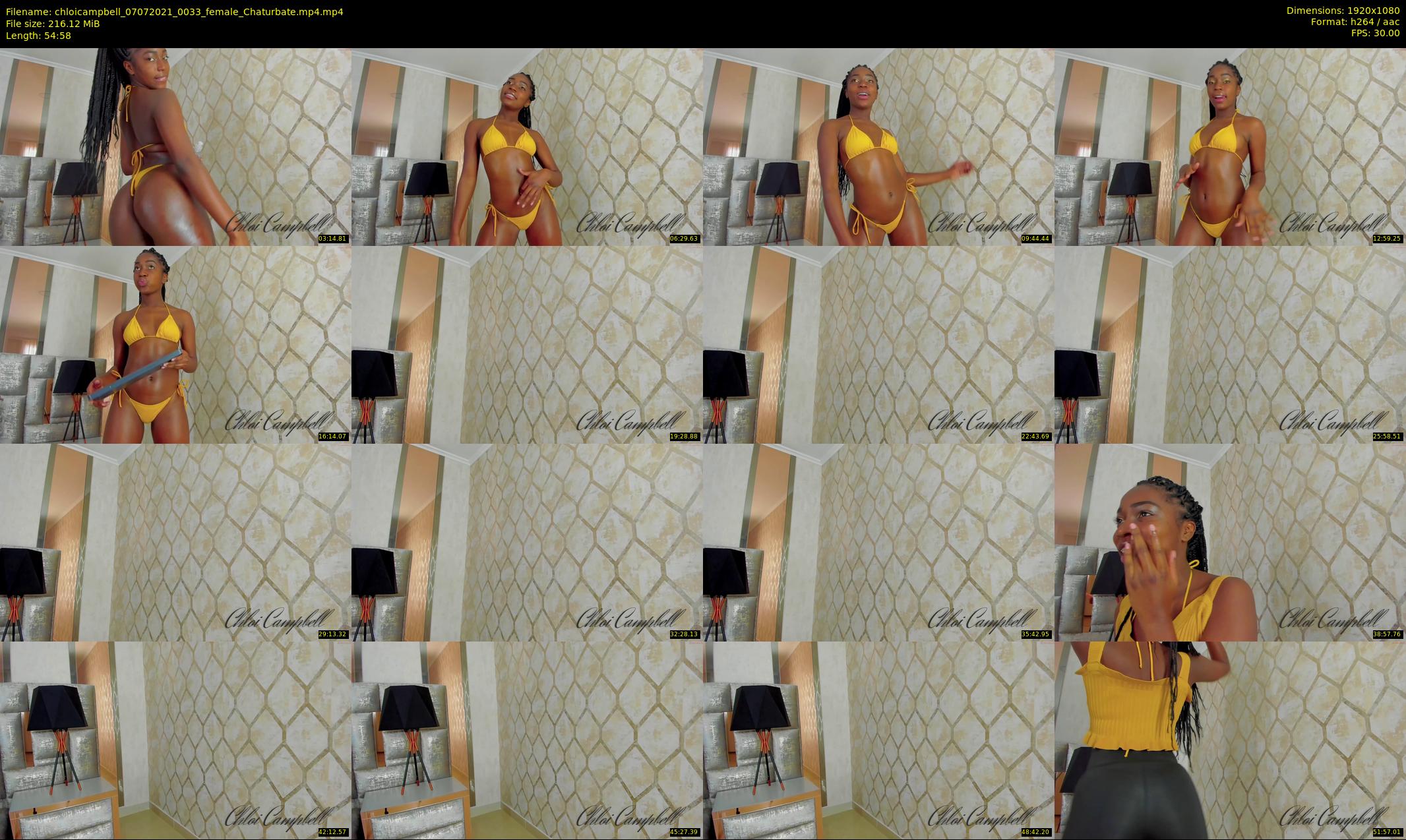 chloicampbell — 55 minute Chaturbate female cam show recording, 1080p, Jul 7, 2021
