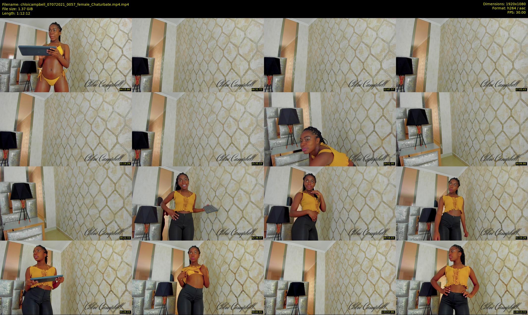 chloicampbell — 73 minute Chaturbate female cam show recording, 1080p, Jul 7, 2021