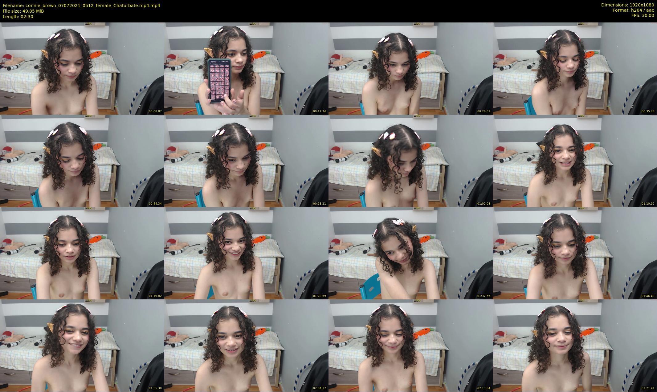 connie_brown — 3 minute Chaturbate female cam show recording, 1080p, Jul 7, 2021