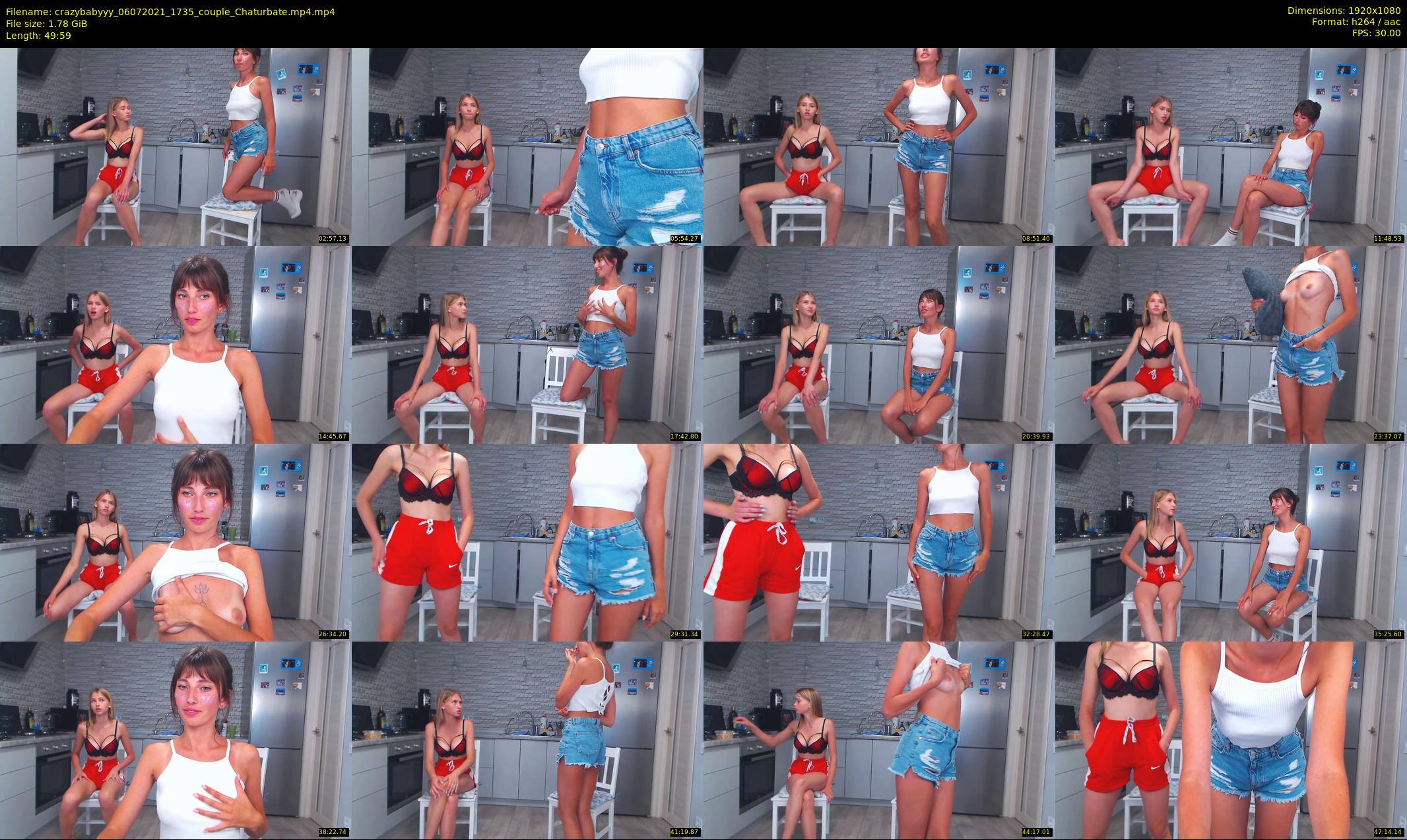 crazybabyyy — 50 minute Chaturbate couple cam show recording, 1080p, Jul 6, 2021