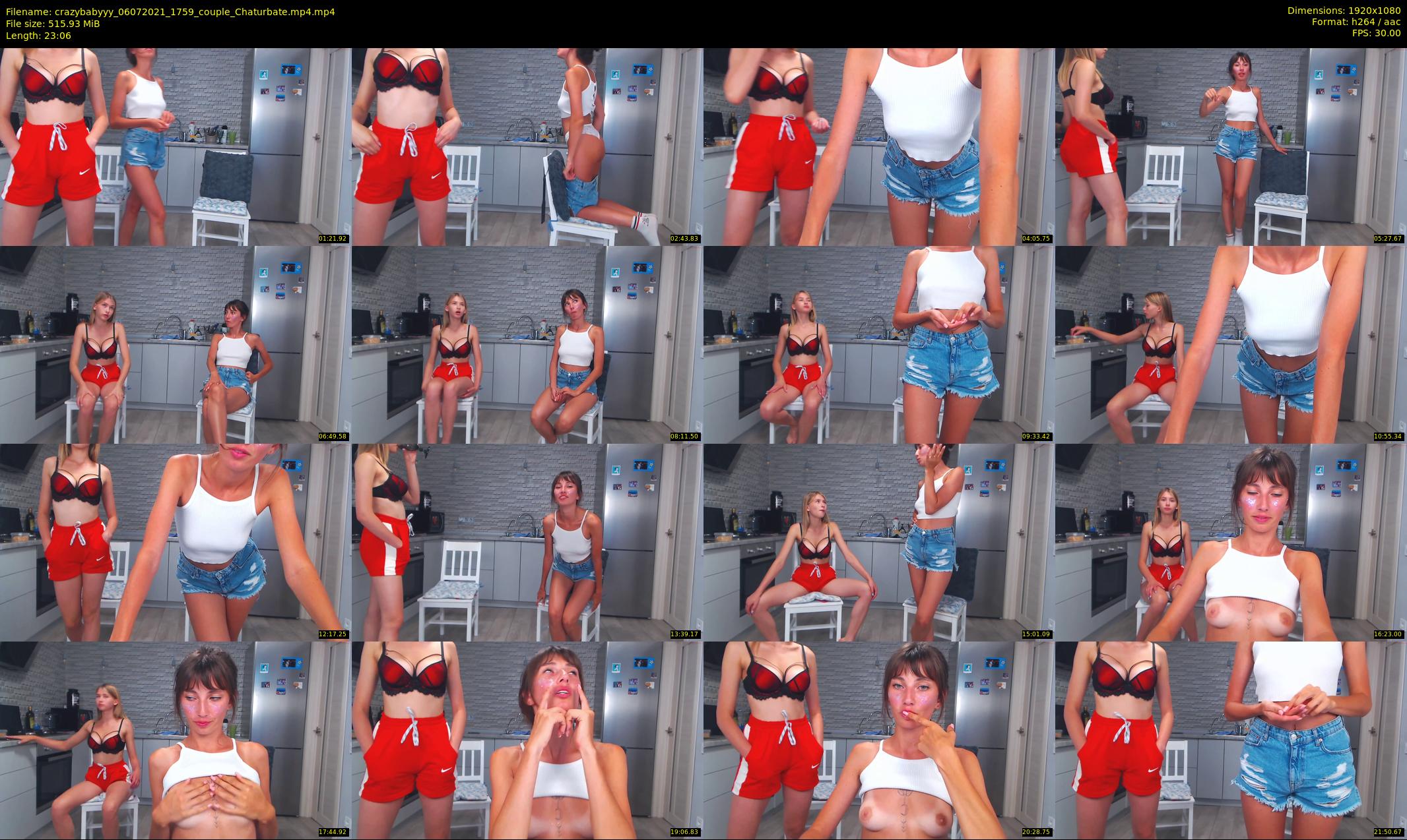 crazybabyyy — 24 minute Chaturbate couple cam show recording, 1080p, Jul 6, 2021
