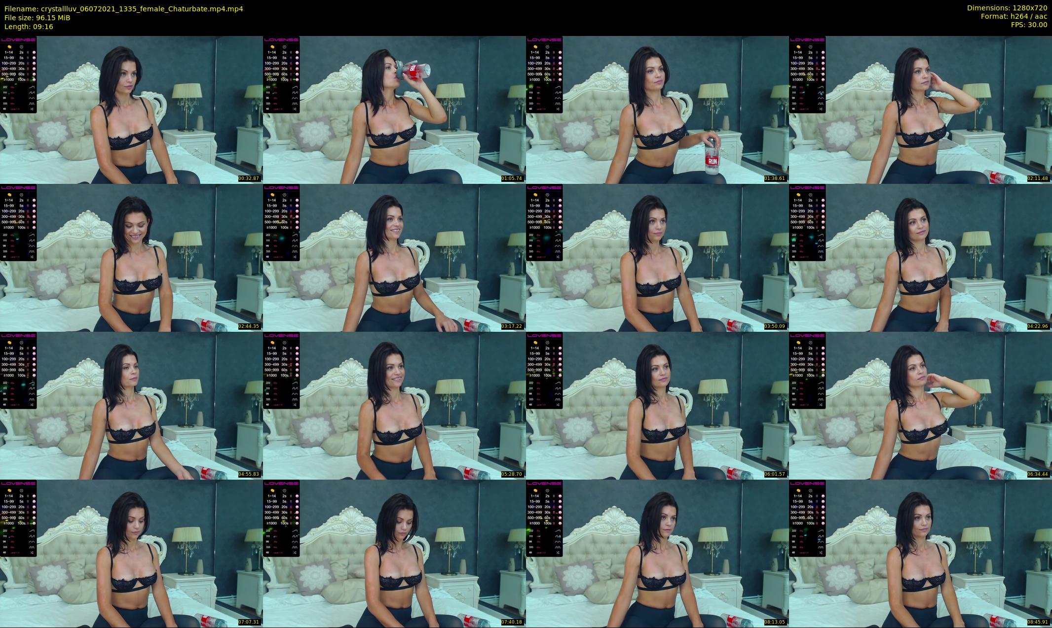 crystallluv — 10 minute Chaturbate female cam show recording, 720p, Jul 6, 2021