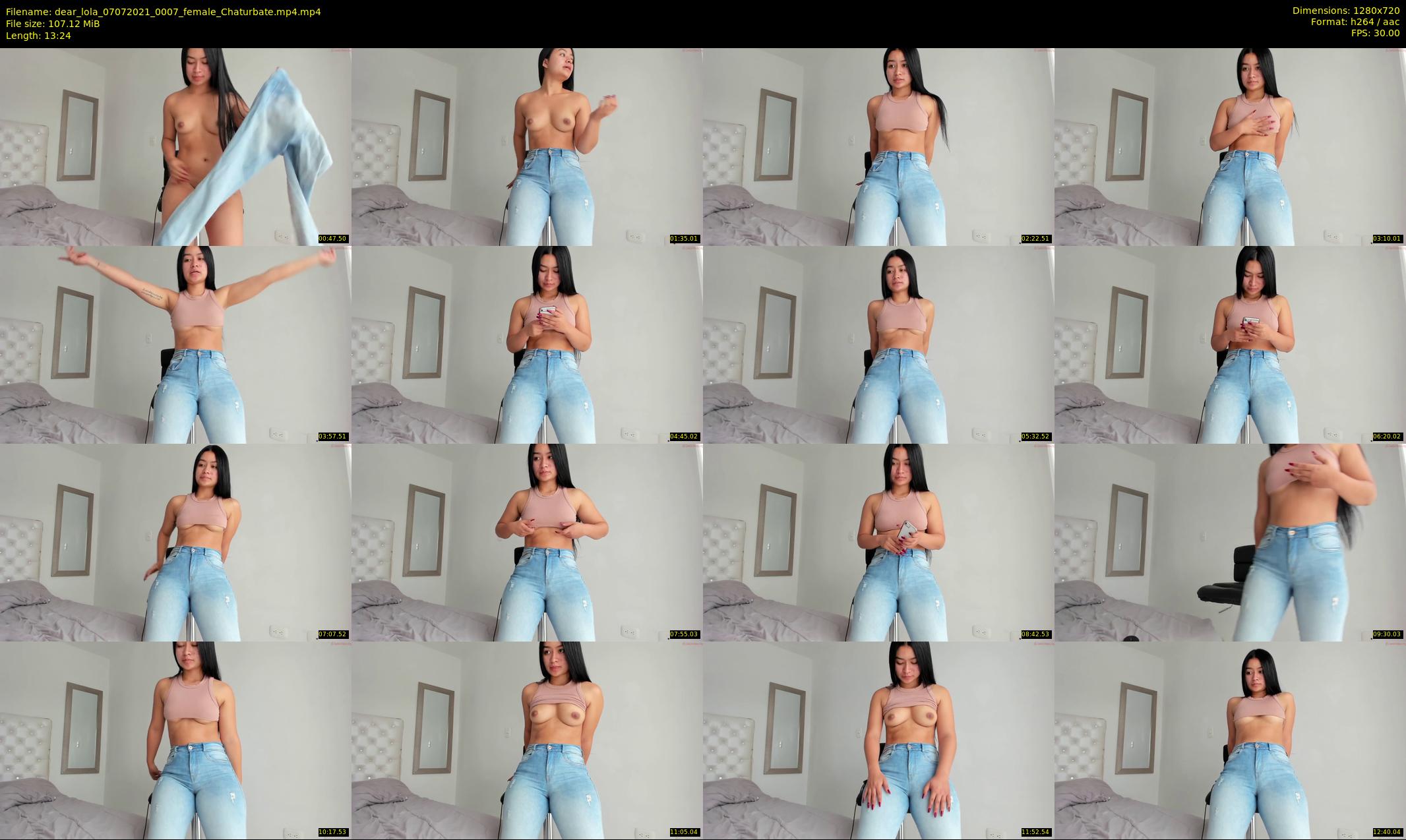 dear_lola — 14 minute Chaturbate female cam show recording, 720p, Jul 7, 2021