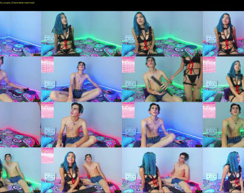 dianayleo — 28 minute Chaturbate couple cam show recording, 720p, Jul 6, 2021