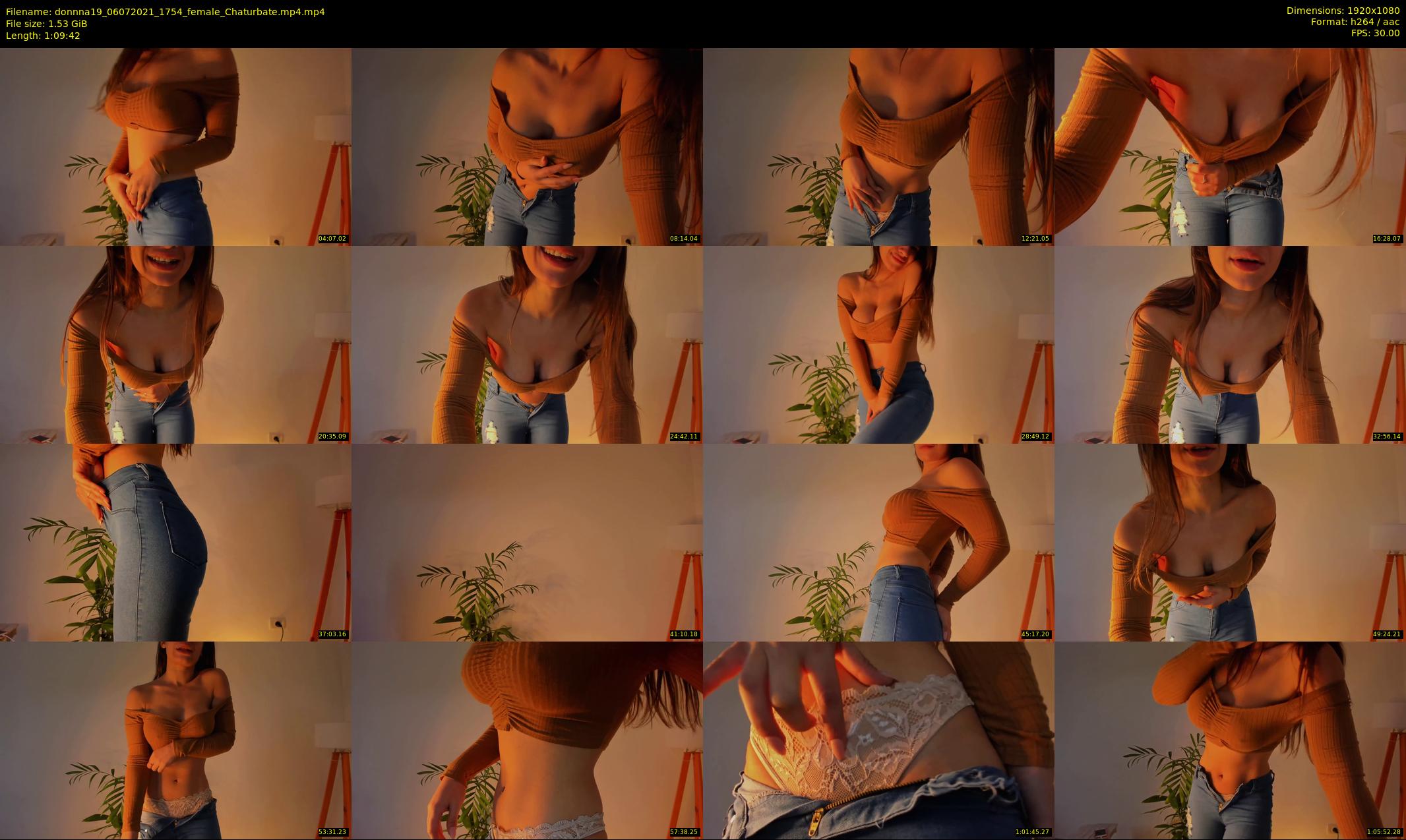 donnna19 — 70 minute Chaturbate female cam show recording, 1080p, Jul 6, 2021
