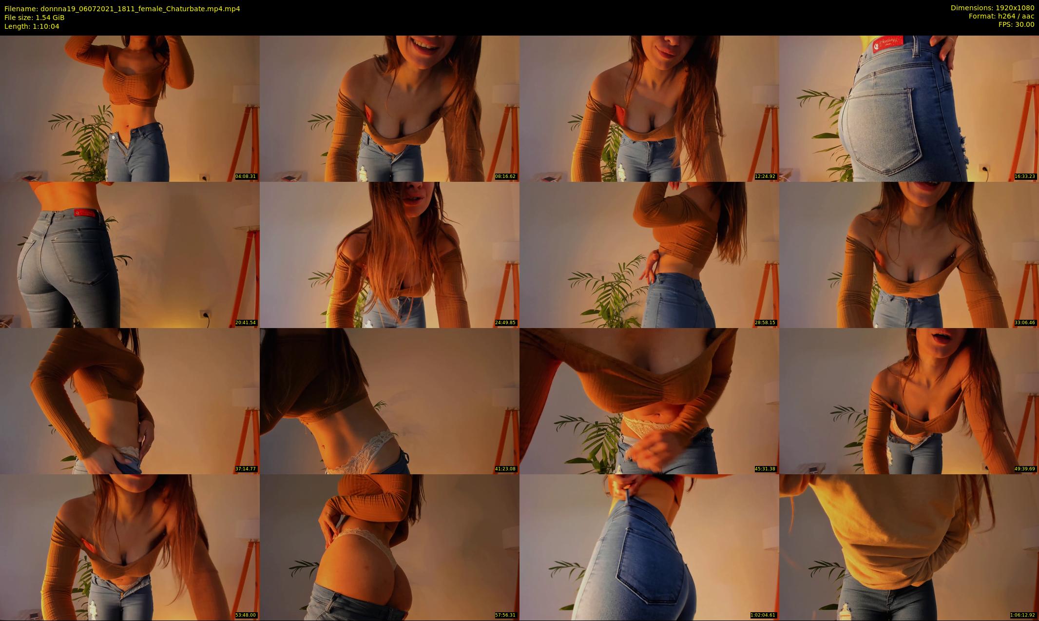 donnna19 — 71 minute Chaturbate female cam show recording, 1080p, Jul 6, 2021