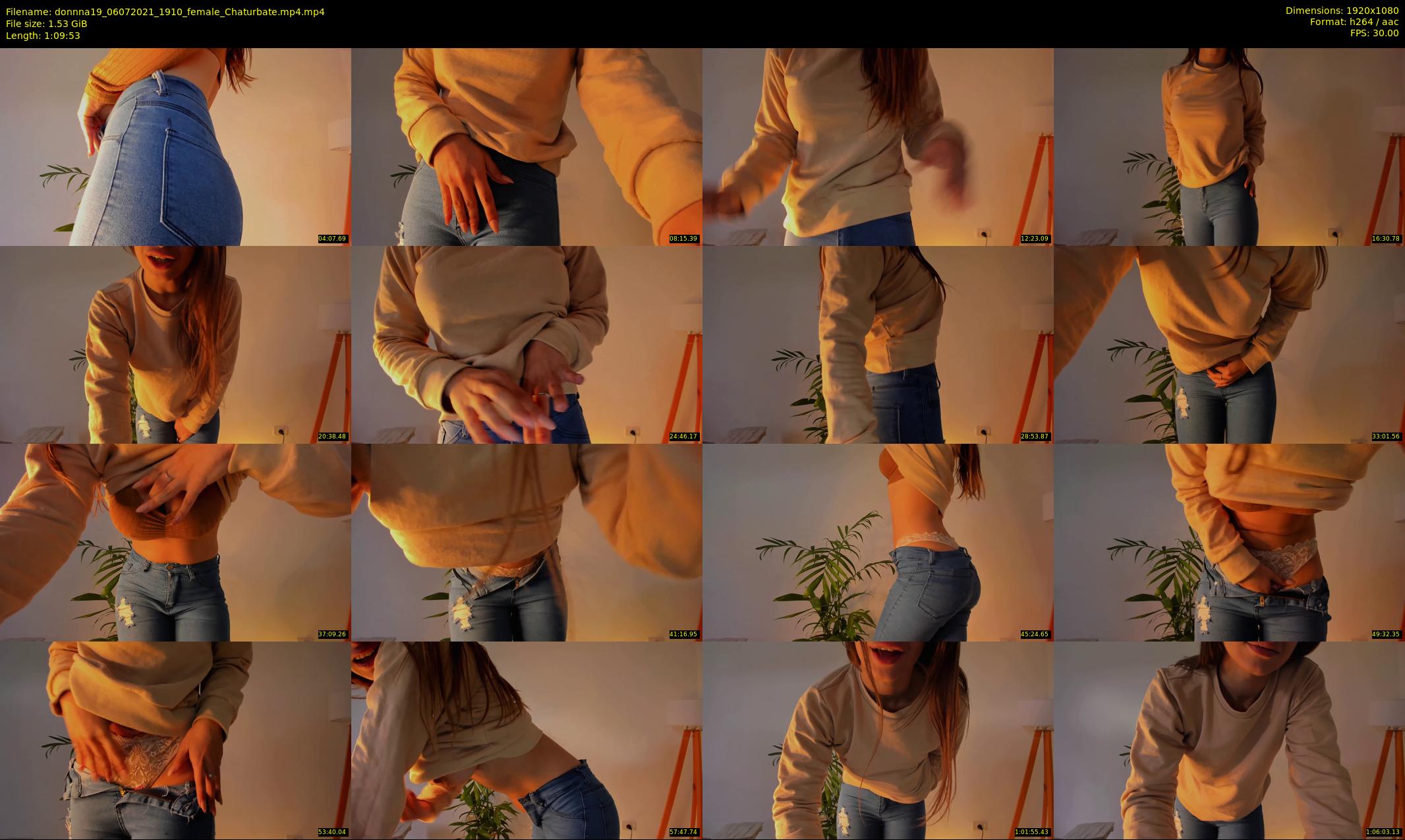 donnna19 — 70 minute Chaturbate female cam show recording, 1080p, Jul 6, 2021