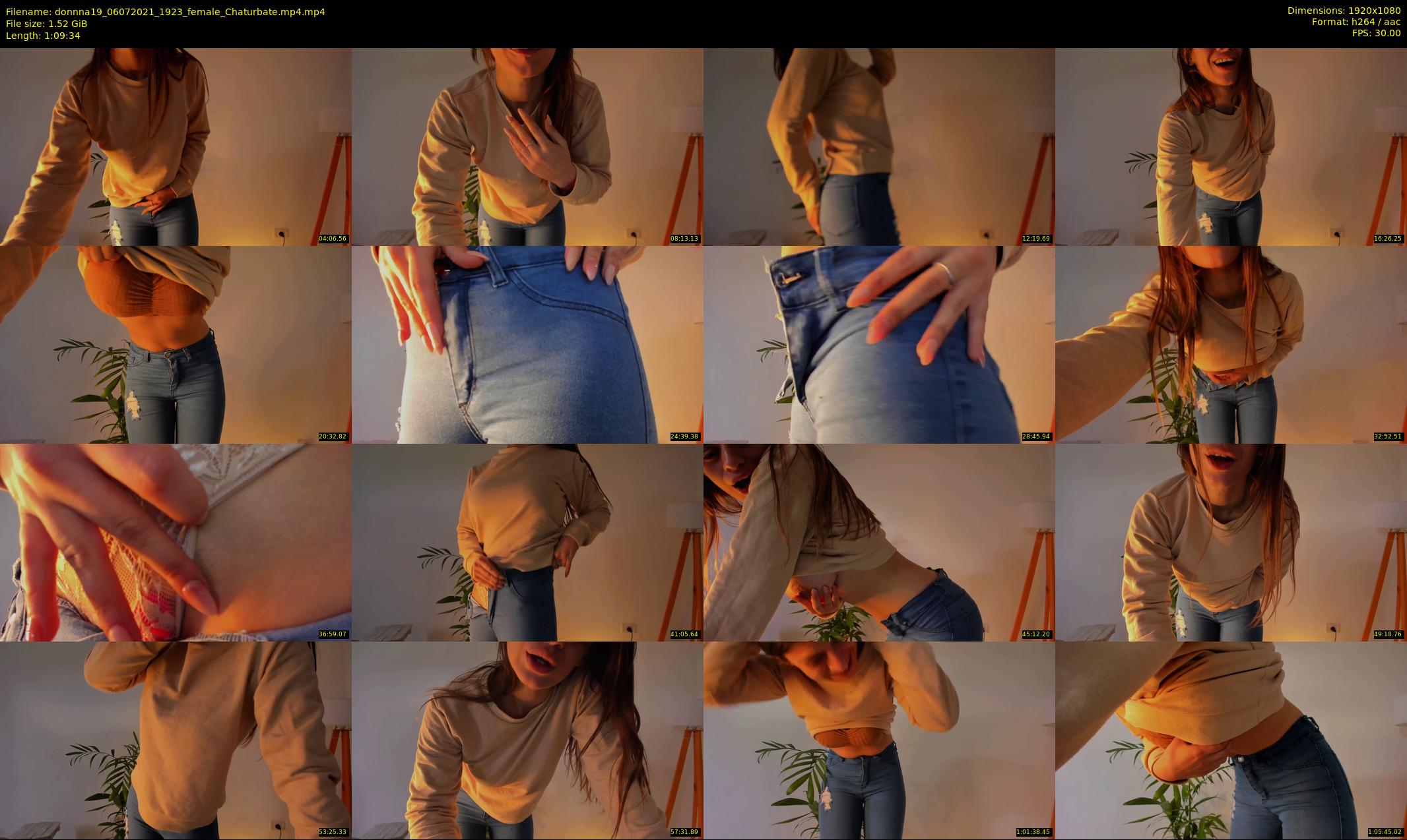 donnna19 — 70 minute Chaturbate female cam show recording, 1080p, Jul 6, 2021