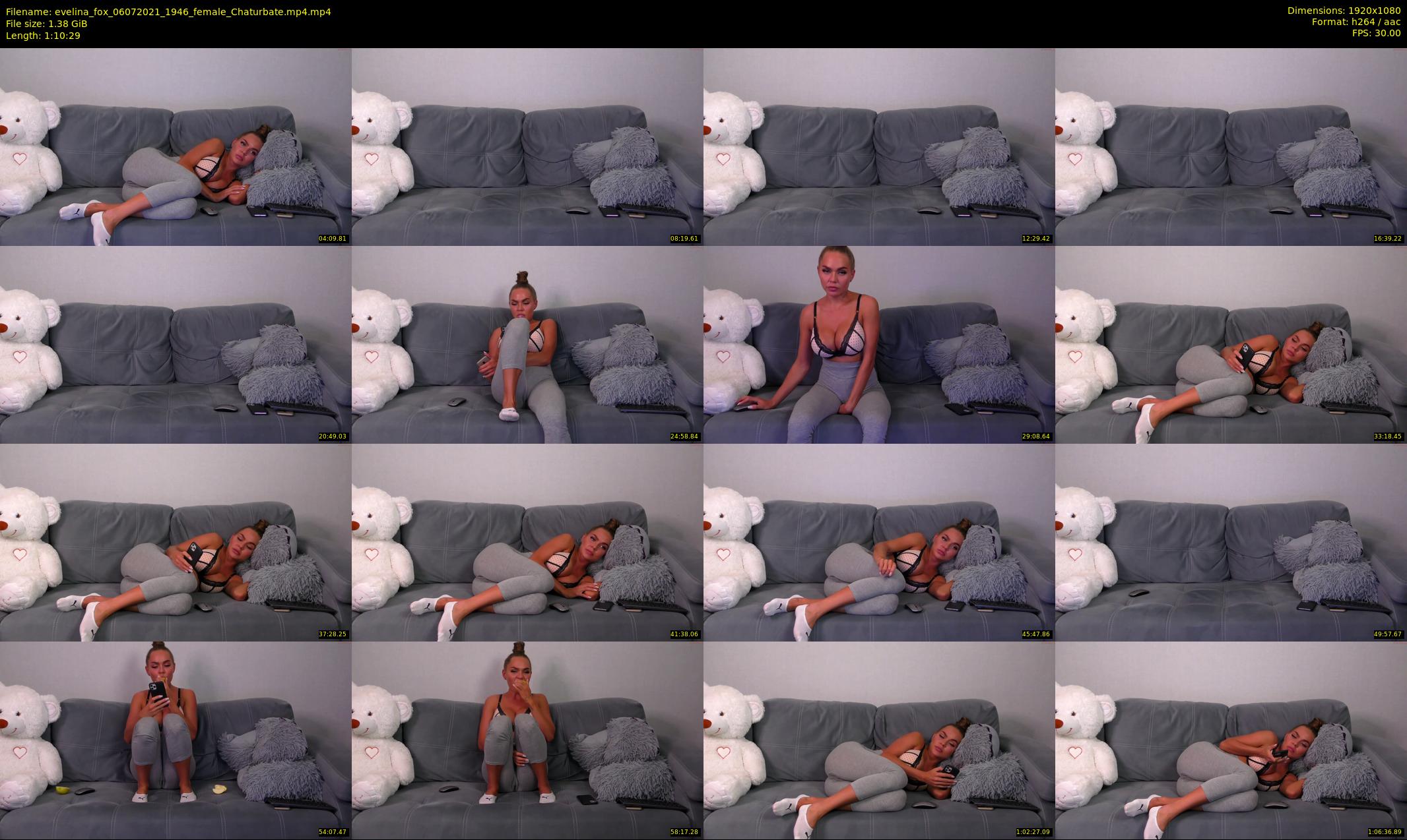 evelina_fox — 71 minute Chaturbate female cam show recording, 1080p, Jul 6, 2021