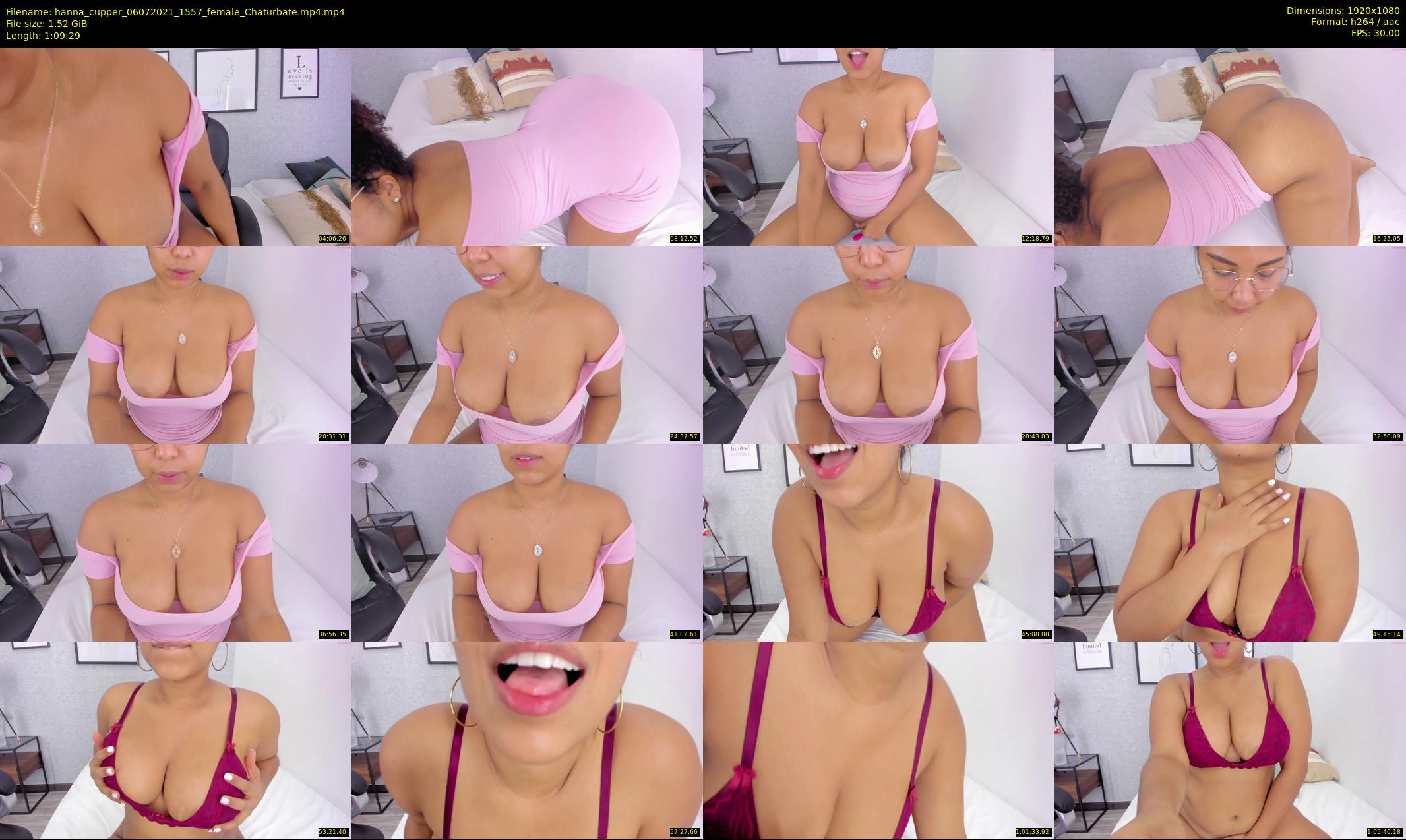 hanna_cupper — 70 minute Chaturbate female cam show recording, 1080p, Jul 6, 2021