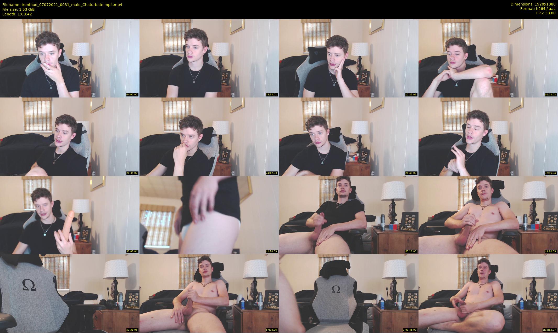 ironthud — 70 minute Chaturbate male cam show recording, 1080p, Jul 7, 2021