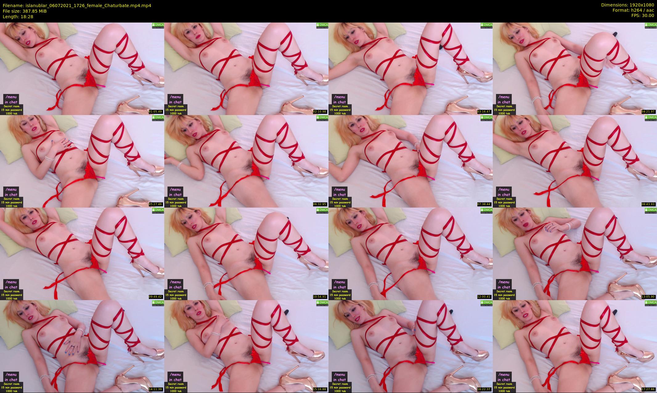islanublar — 19 minute Chaturbate female cam show recording, 1080p, Jul 6, 2021