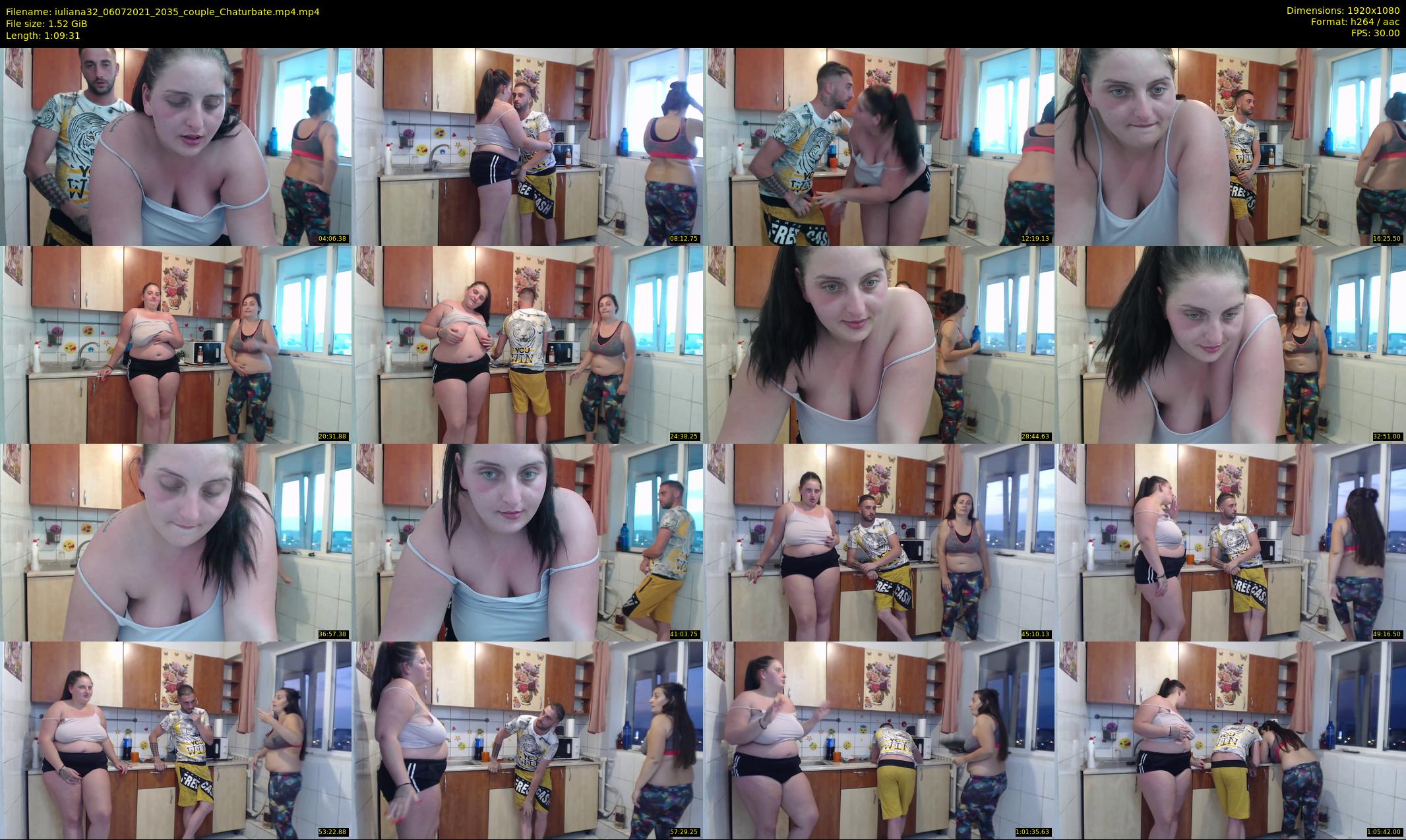 iuliana32 — 70 minute Chaturbate couple cam show recording, 1080p, Jul 6, 2021