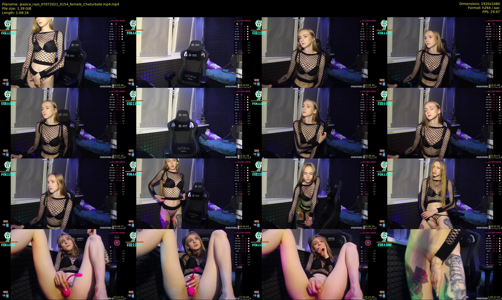 jessica_rays — 70 minute Chaturbate couple cam show recording, 1080p, Jul 7, 2021