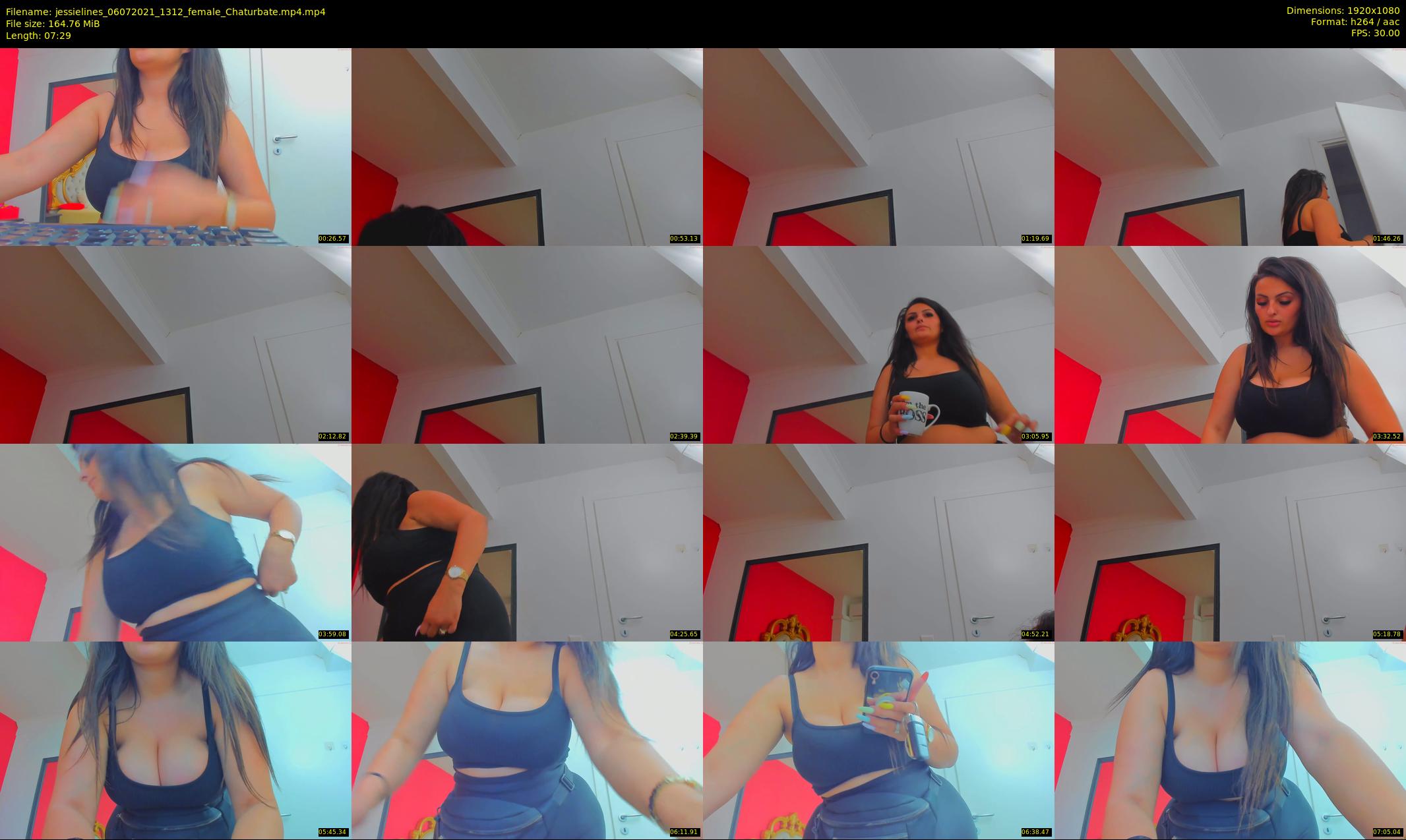 jessielines — 8 minute Chaturbate female cam show recording, 1080p, Jul 6, 2021