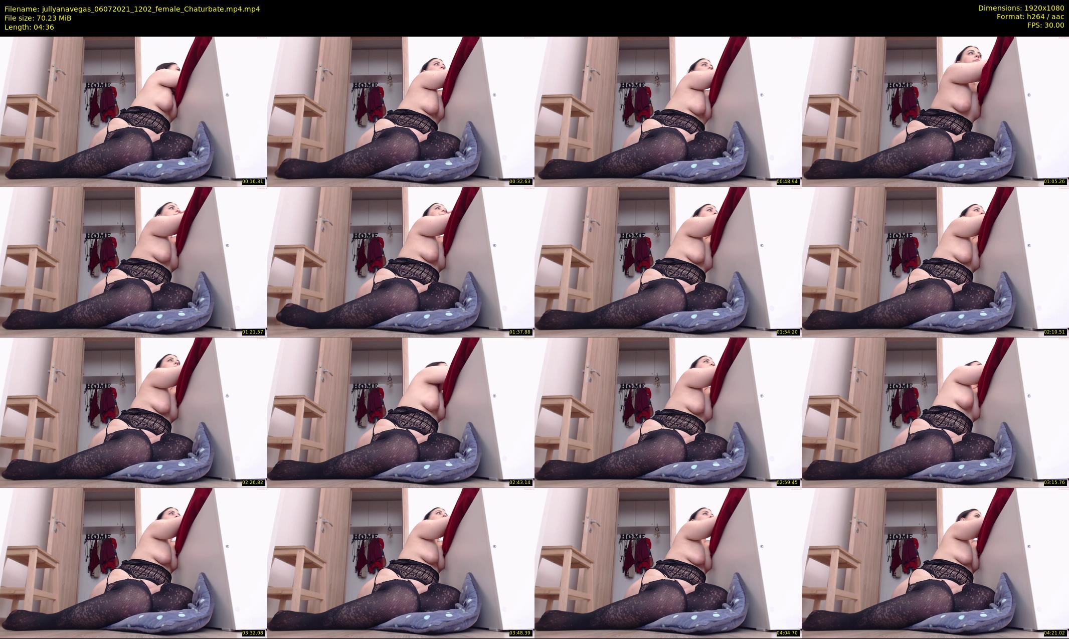 jullyanavegas — 5 minute Chaturbate female cam show recording, 1080p, Jul 6, 2021