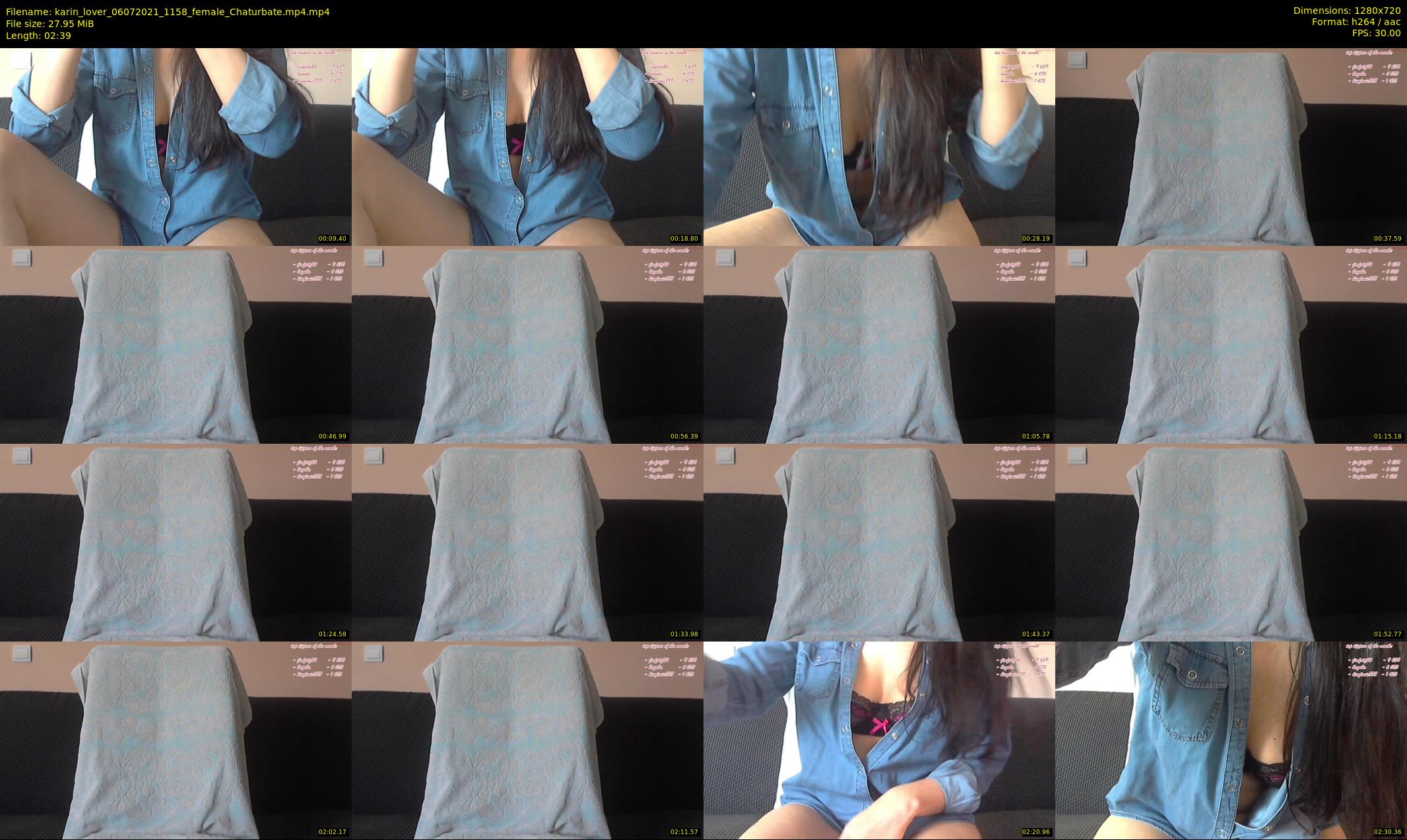 karin_lover — 3 minute Chaturbate female cam show recording, 720p, Jul 6, 2021