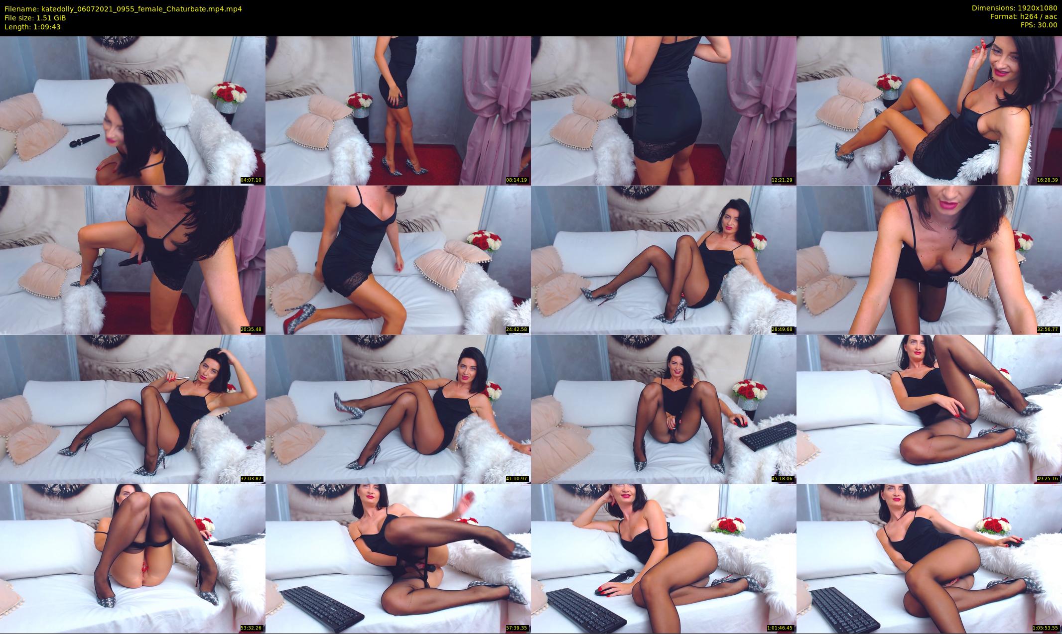 katedolly — 70 minute Chaturbate female cam show recording, 1080p, Jul 6, 2021